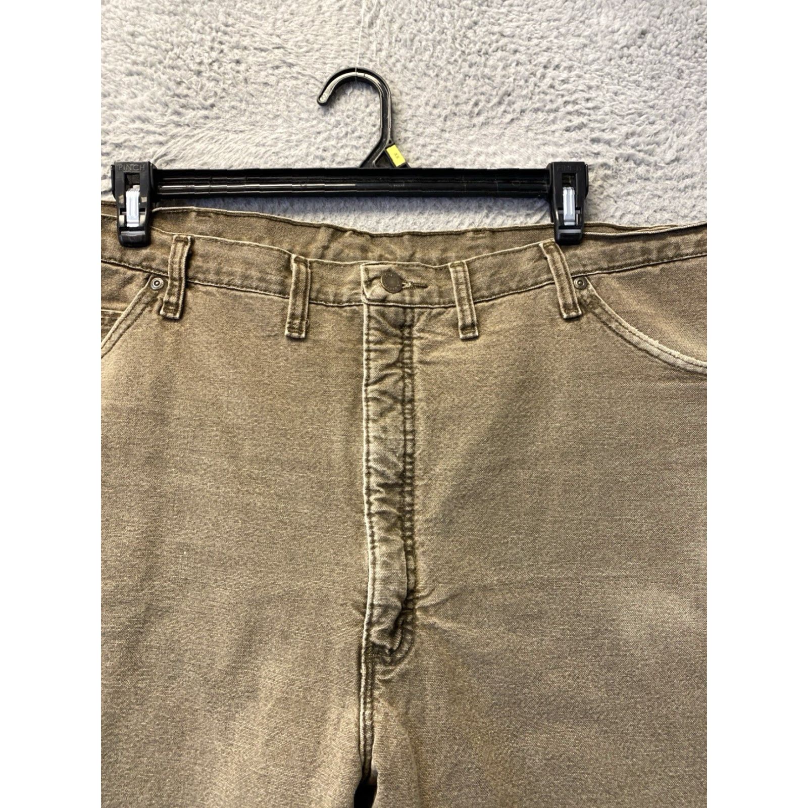 Wrangler VINTAGE Wrangler Rugged Wear Thermal Jeans Men 44x34 Brown Insulation (65 8) Size US 44 / EU 60 - 2 Thumbnail