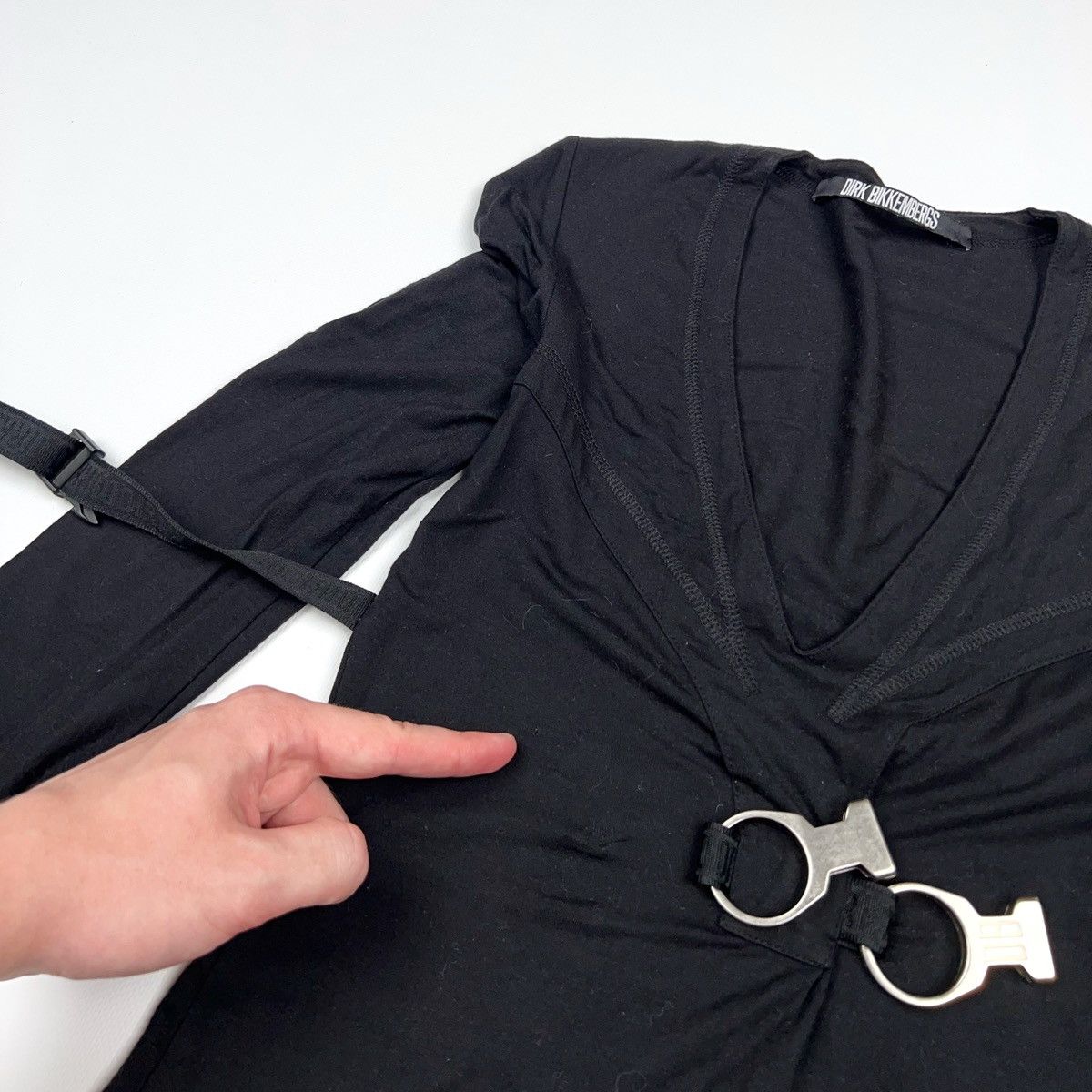 Dirk Bikkembergs Dirk Bikkembergs SS2005 Viscose Elastane Mountaineering Belt Size M / US 6-8 / IT 42-44 - 15 Thumbnail
