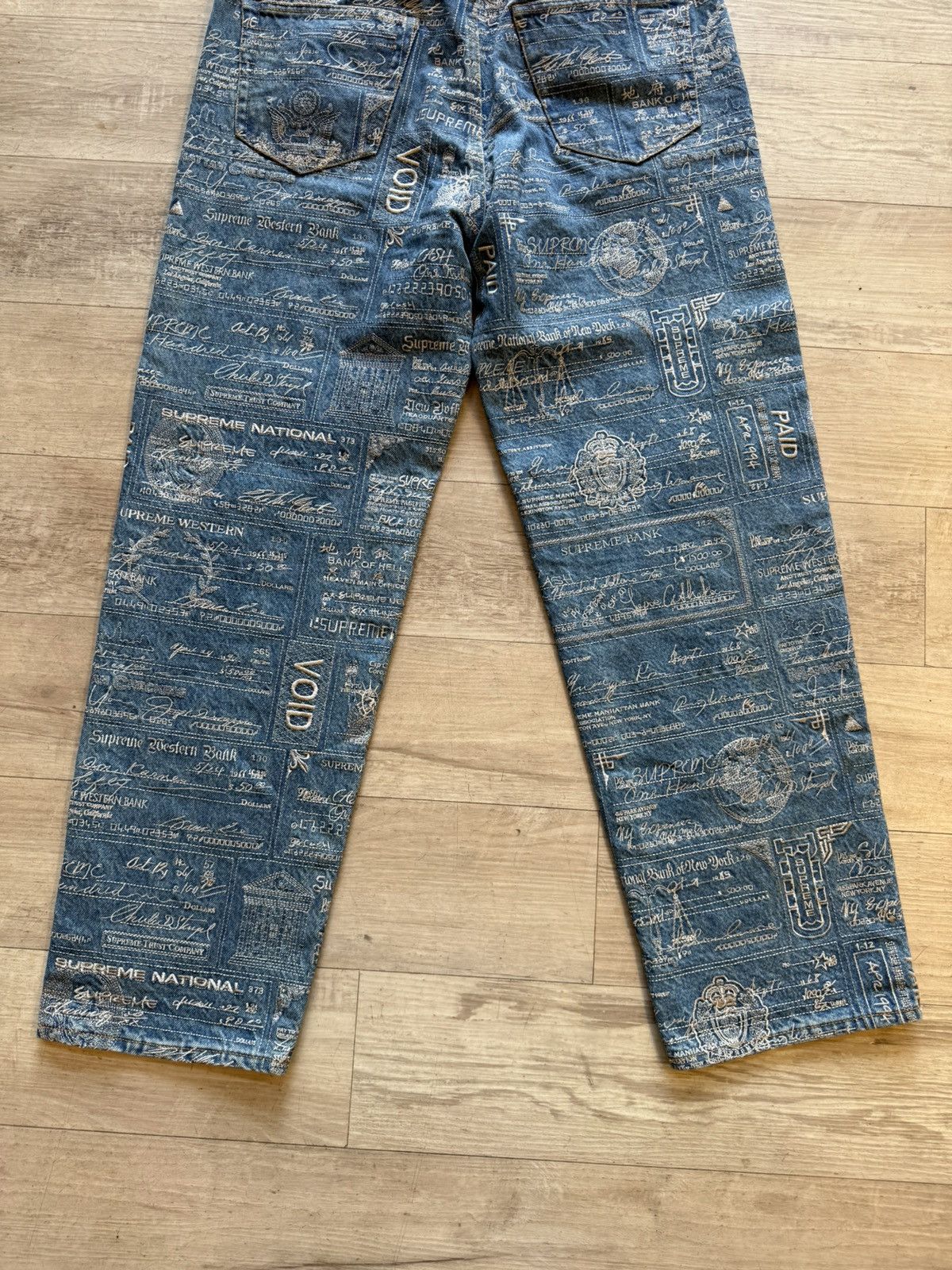 Supreme Supreme embroidered checks denim size 32 Size US 32 / EU 48 - 9 Thumbnail