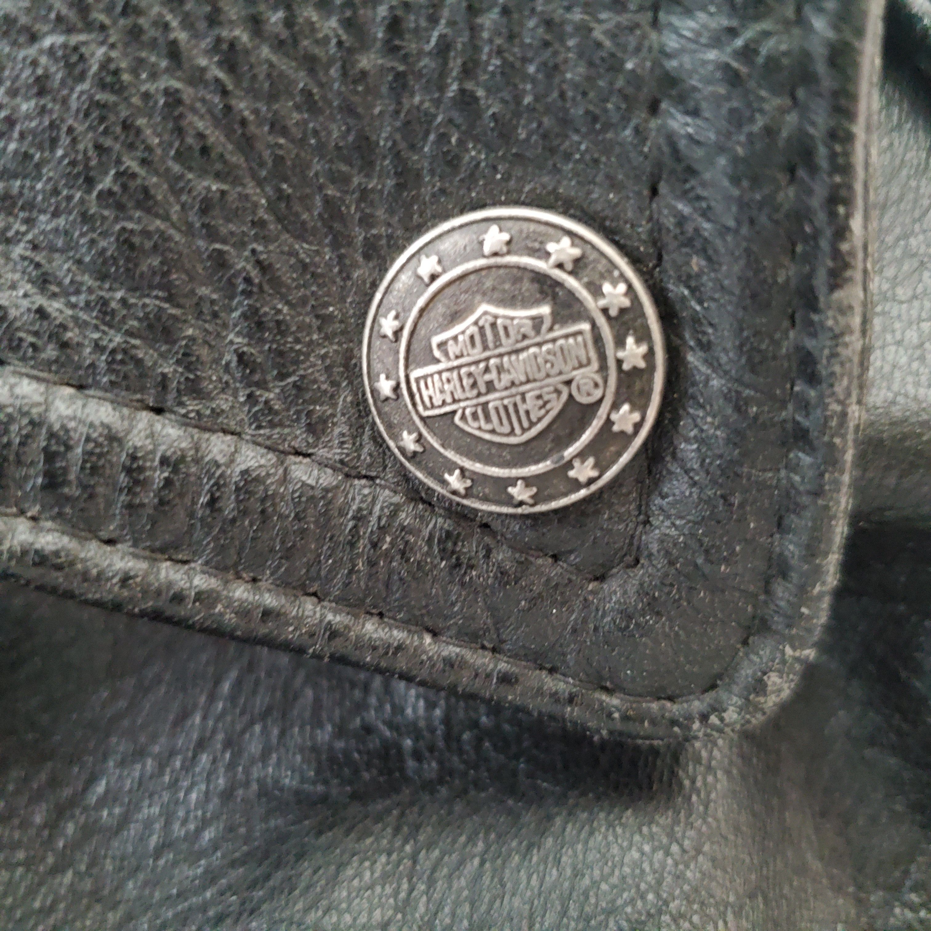 Harley Davidson Genuine vintage Harley Davidson leather riding jacket Size US XL / EU 56 / 4 - 8 Thumbnail