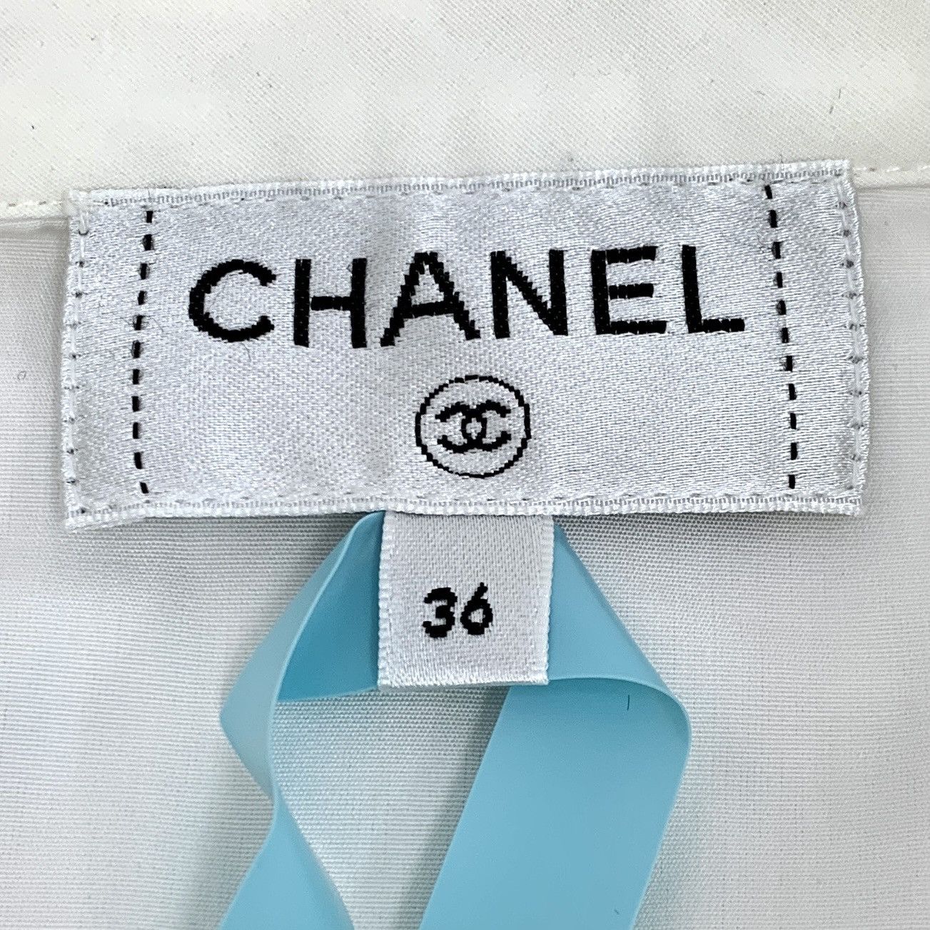 Chanel Chanel Ruffled Camellia Embroidered Sleeveless Blouse K26WX Size XS / US 0-2 / IT 36-38 - 4 Thumbnail