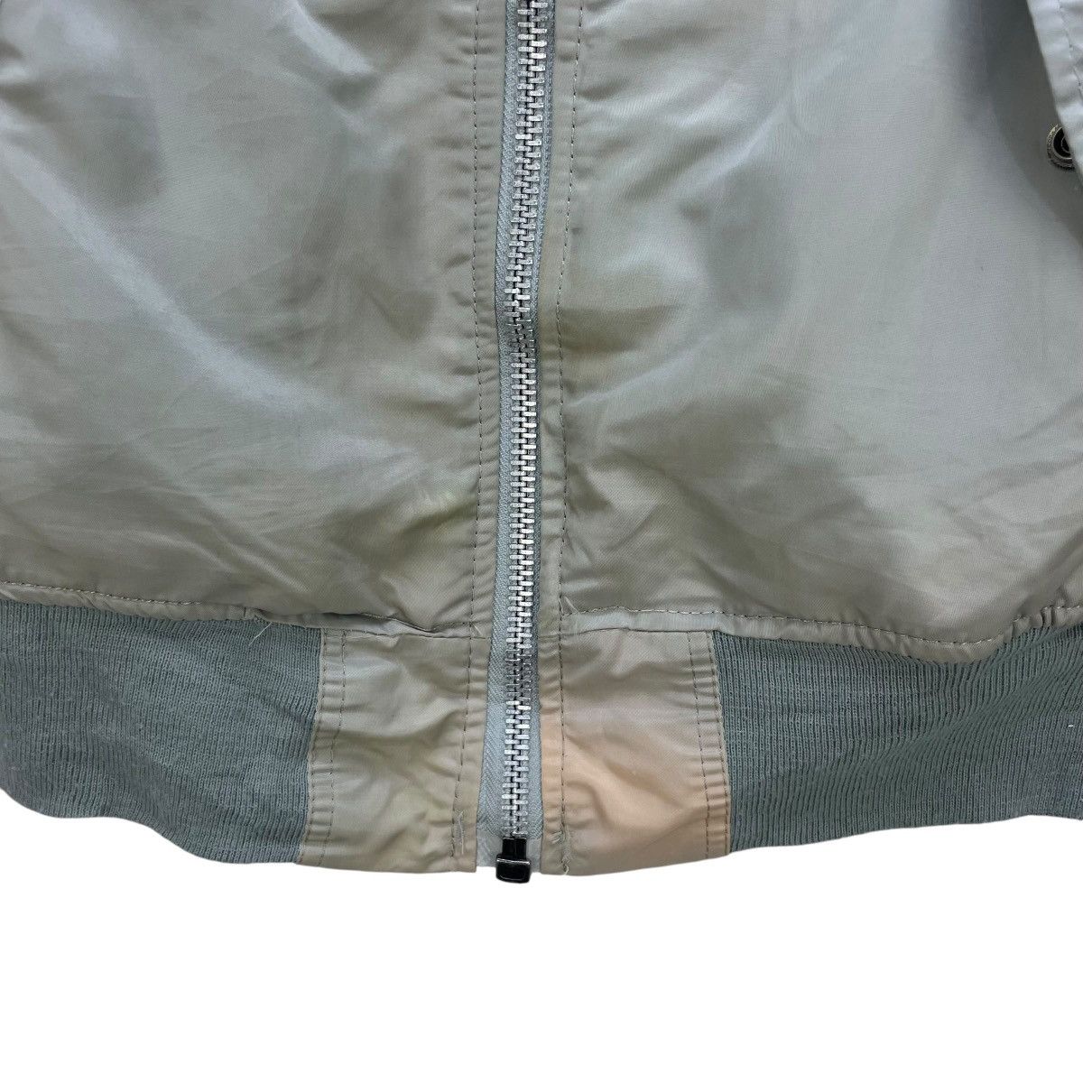 Alpha Industries 💥Vintage Faded Alpha Industries Bomber Flight Jacket Size US M / EU 48-50 / 2 - 8 Thumbnail