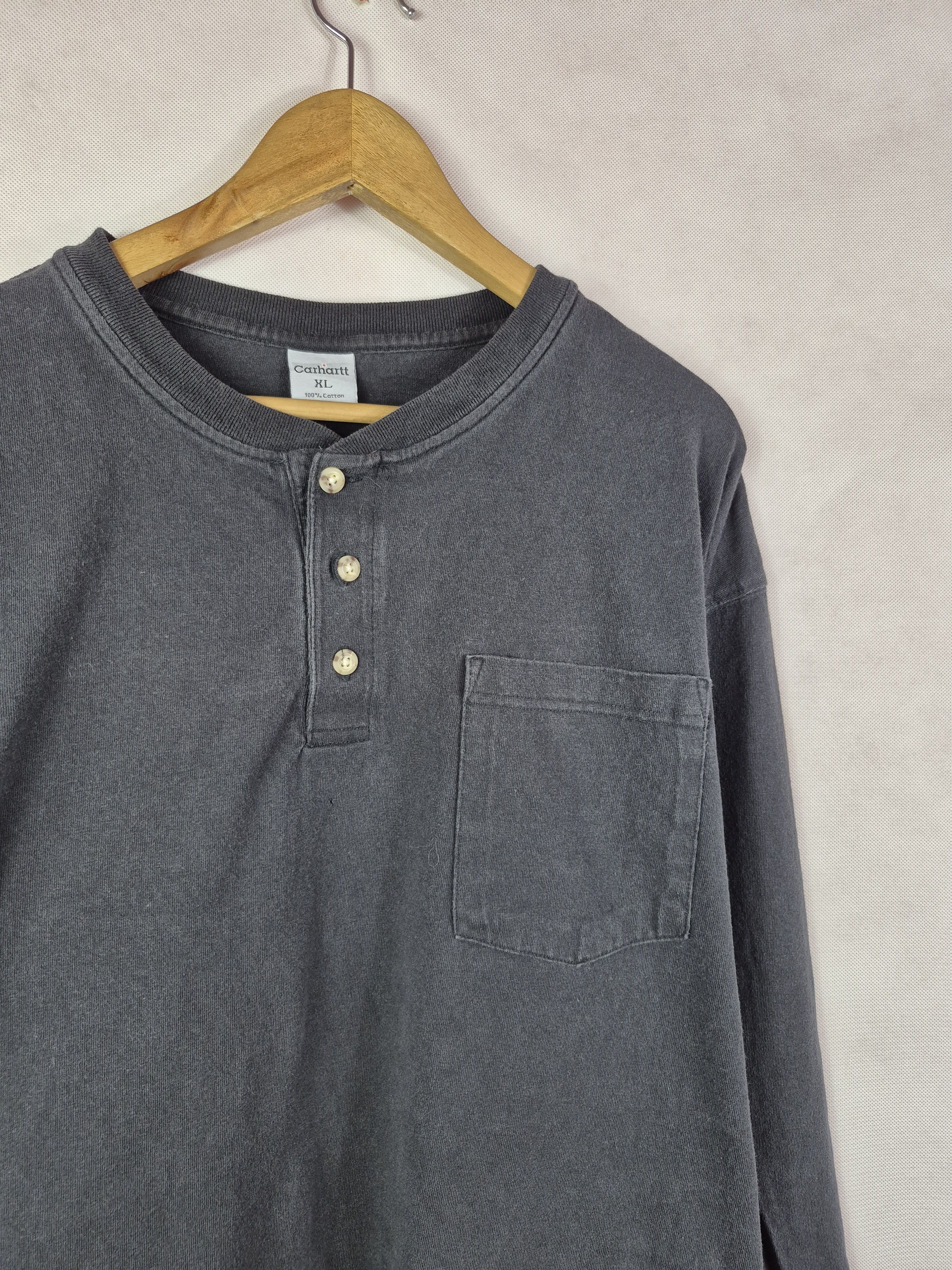 Carhartt 🔥 Carhartt Longsleeves Pocket Tee Size US XL / EU 56 / 4 - 2 Thumbnail