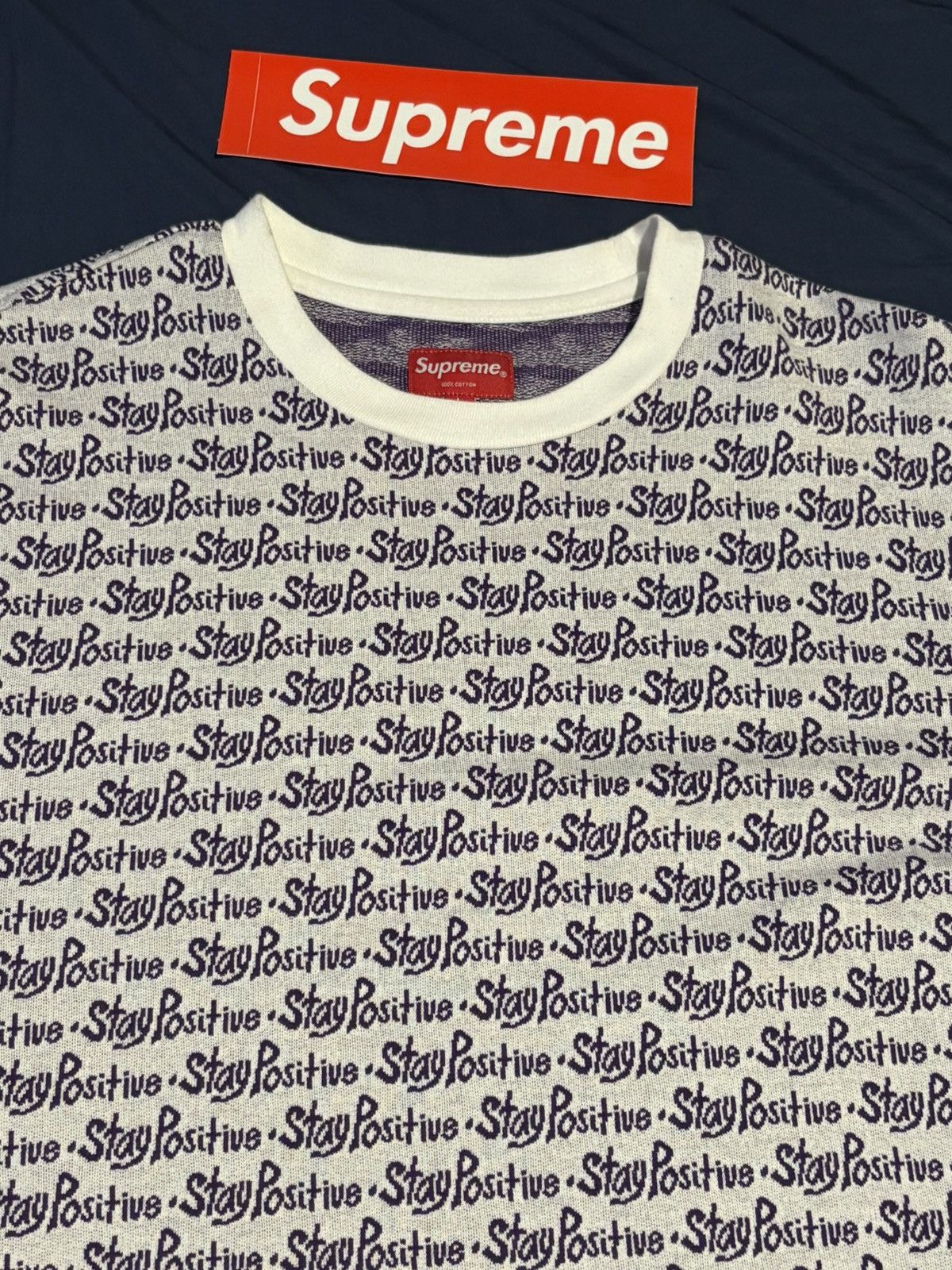 Supreme Supreme stay positive Size US L / EU 52-54 / 3 - 2 Thumbnail