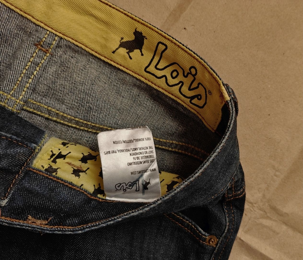 Other Rare Vintage Lois Salamanca Indigo Size US 30 / EU 46 - 3 Thumbnail