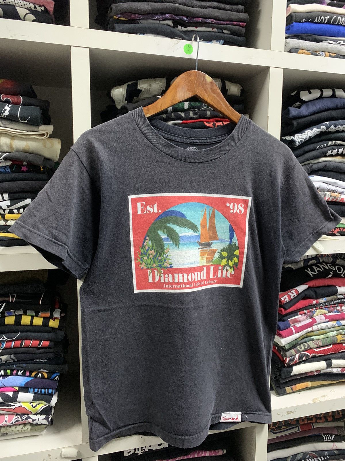 Diamond Supply Co. × Vintage Vintage Diamond Supply t-shirt Size US S / EU 44-46 / 1 - 6 Thumbnail