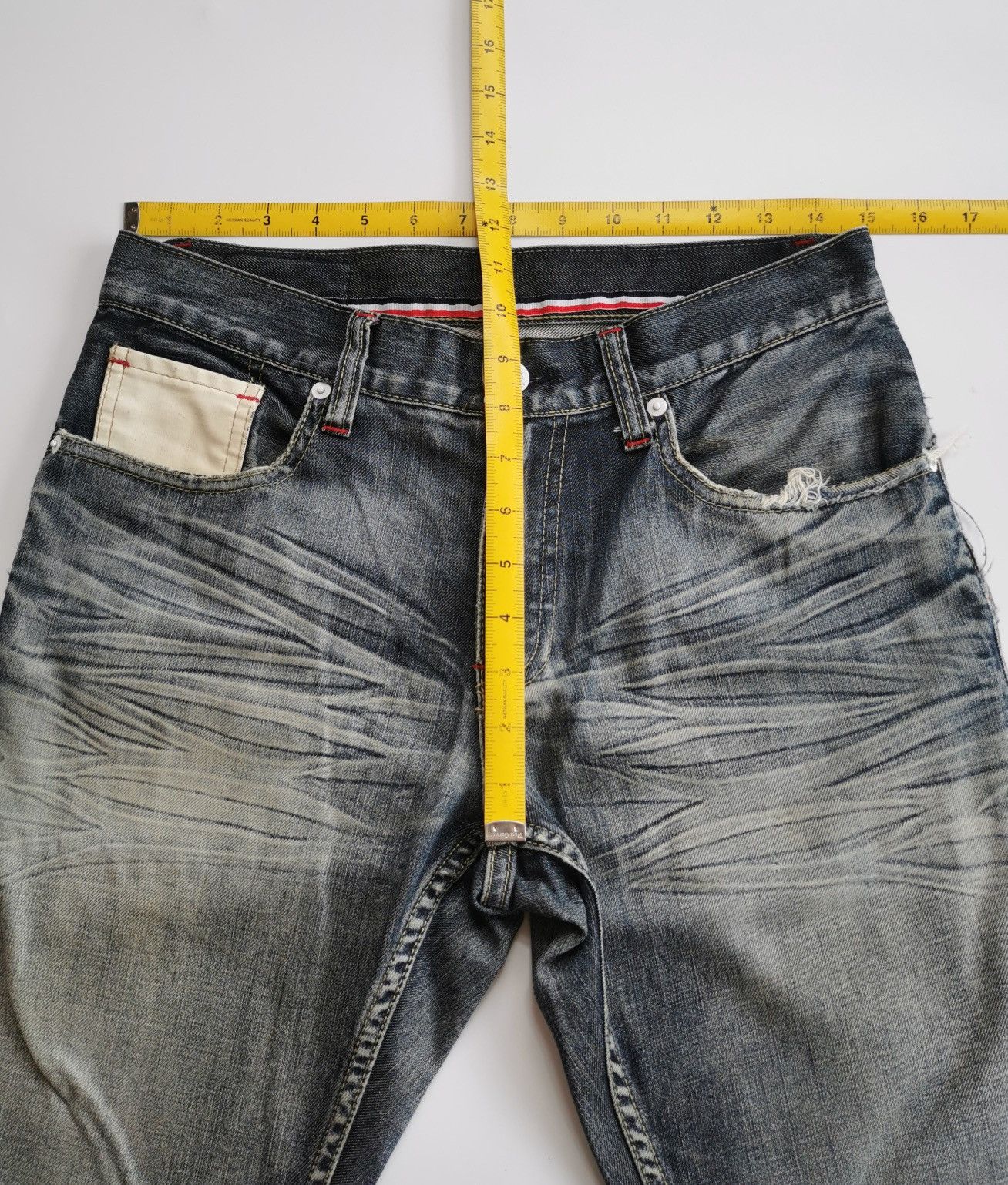 Boycott Boycott Japan Faded Distressed Jeans Size US 30 / EU 46 - 11 Thumbnail