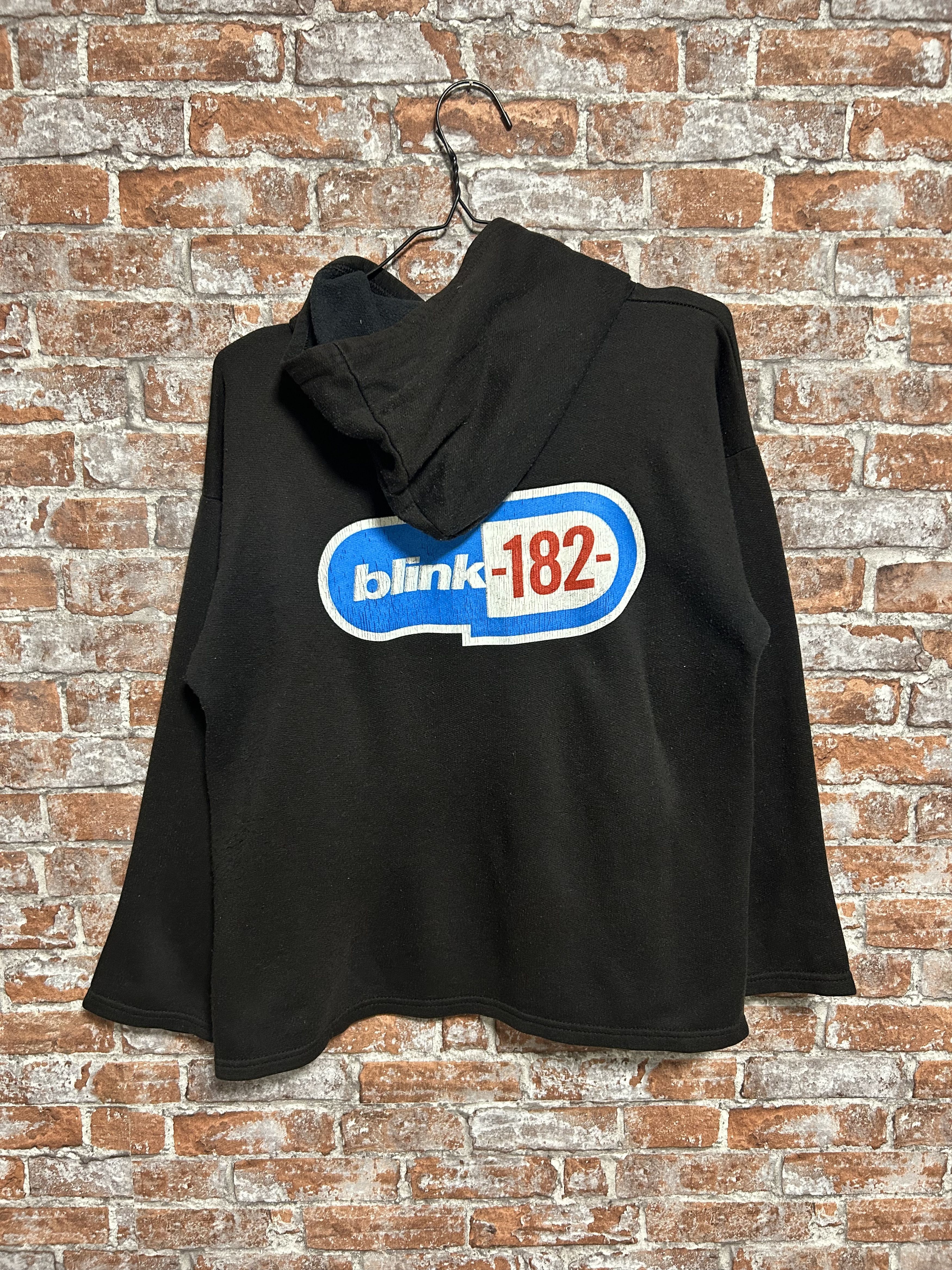 Band Tees × Vintage Vintage 90s Blink-182 Rock Band Hoodie Size US M / EU 48-50 / 2 - 2 Thumbnail