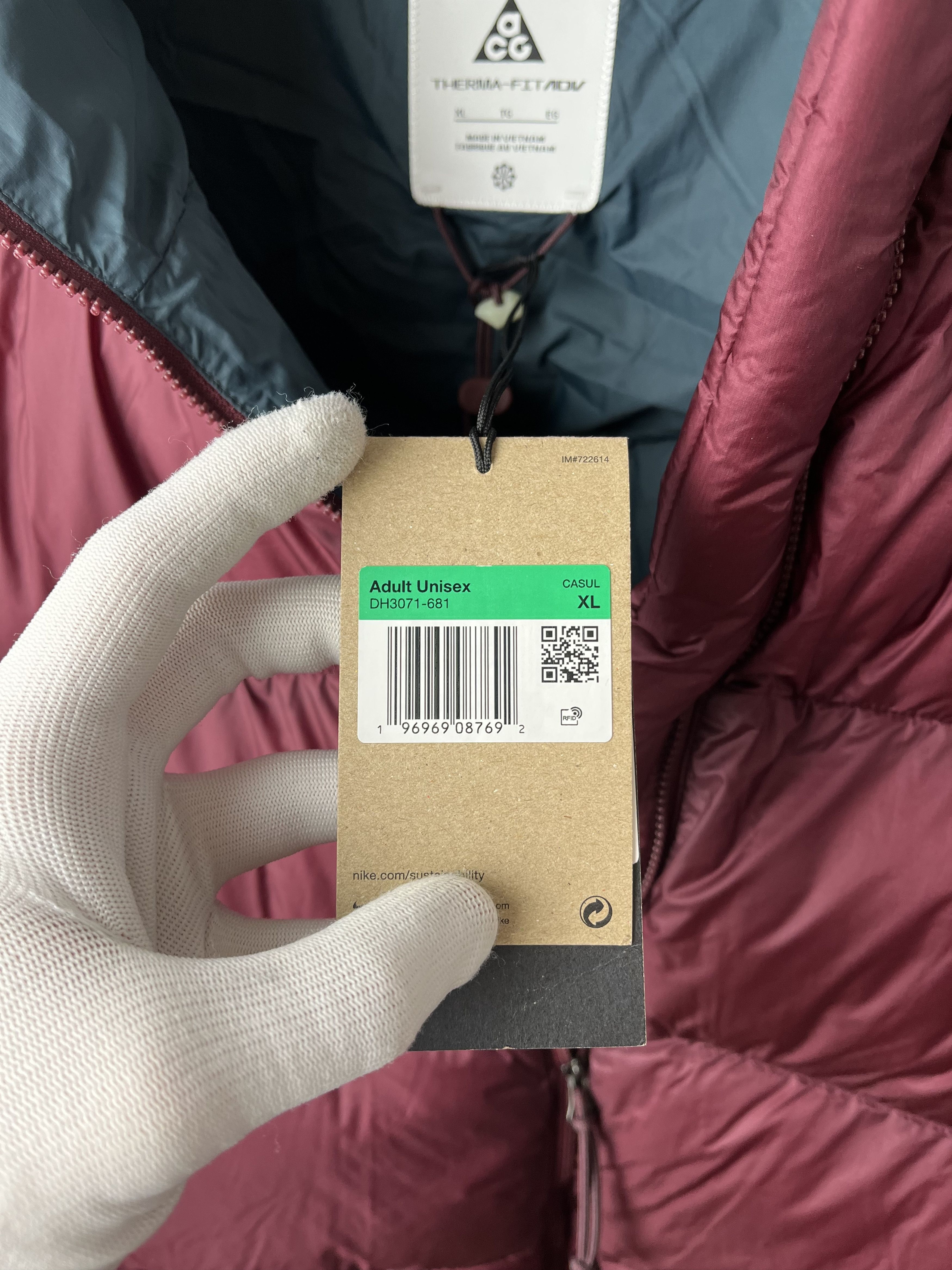 Nike ACG Down Jacket Nike ACG Therma-FIT ADV Lunar Lake Size US XL / EU 56 / 4 - 8 Thumbnail