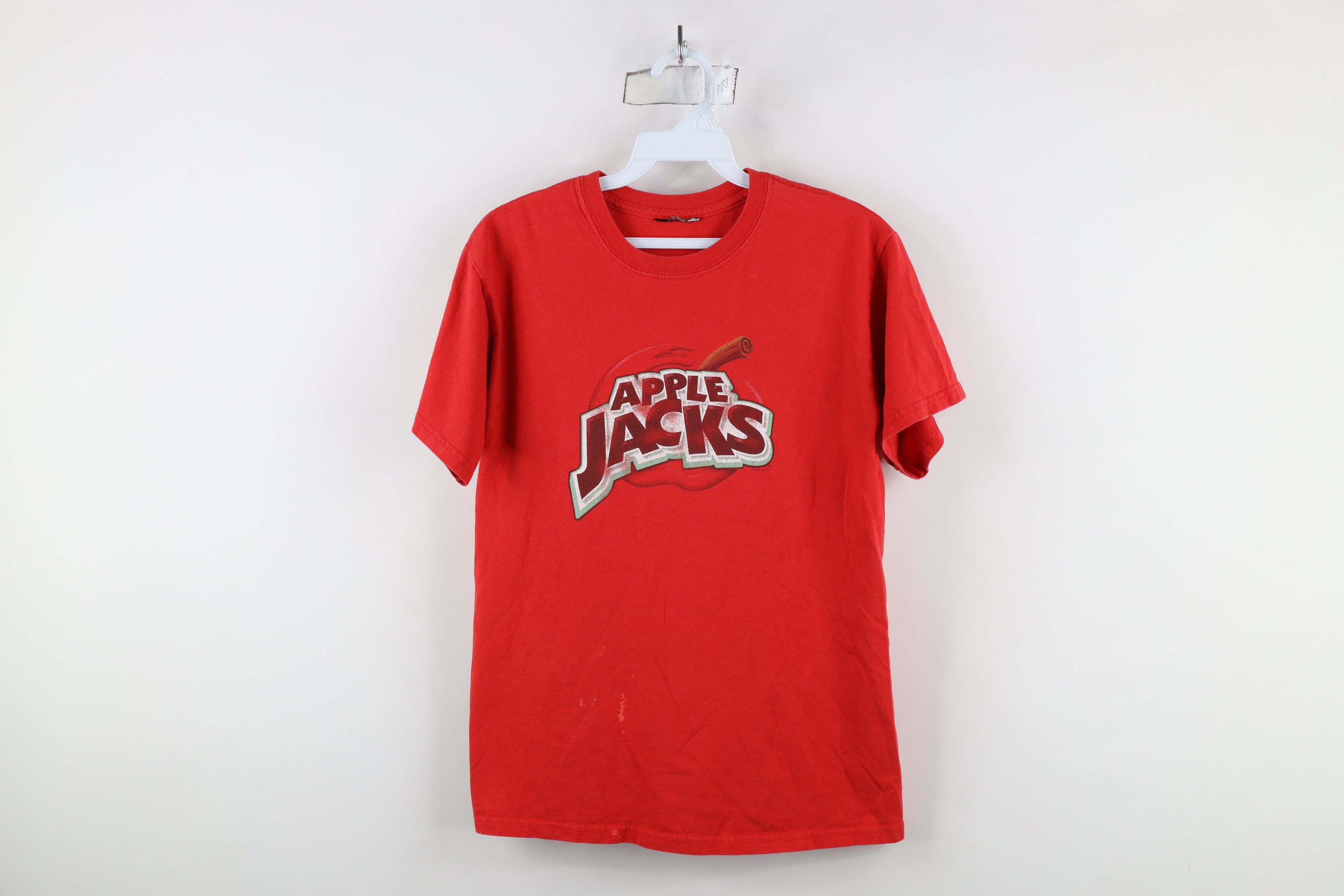 Vintage Vintage Y2K Kelloggs Spell Out Apple Jacks Cereal T-Shirt Size US S / EU 44-46 / 1 - 1 Thumbnail