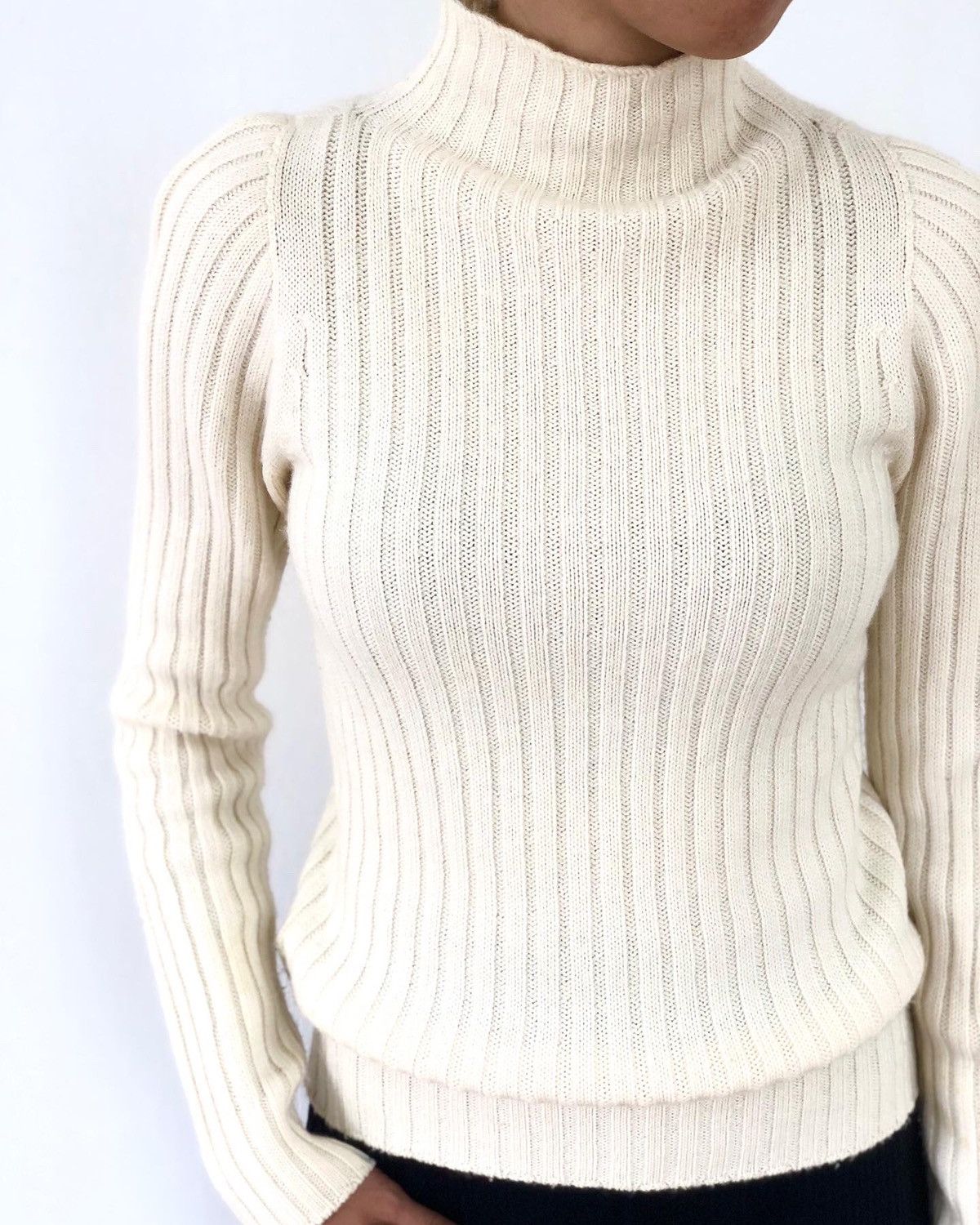 Dolce & Gabbana D&G knitwear turtle neck Size S / US 4 / IT 40 - 3 Thumbnail