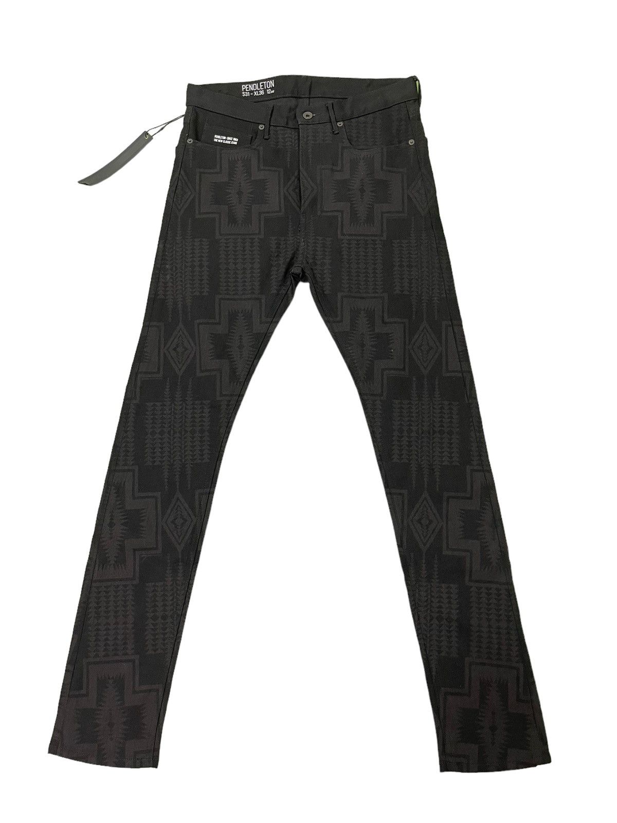 Pendleton Native Navajo New Skinny Jeans Pendleton Stretch 7🟦2 Size US 31 - 2 Thumbnail