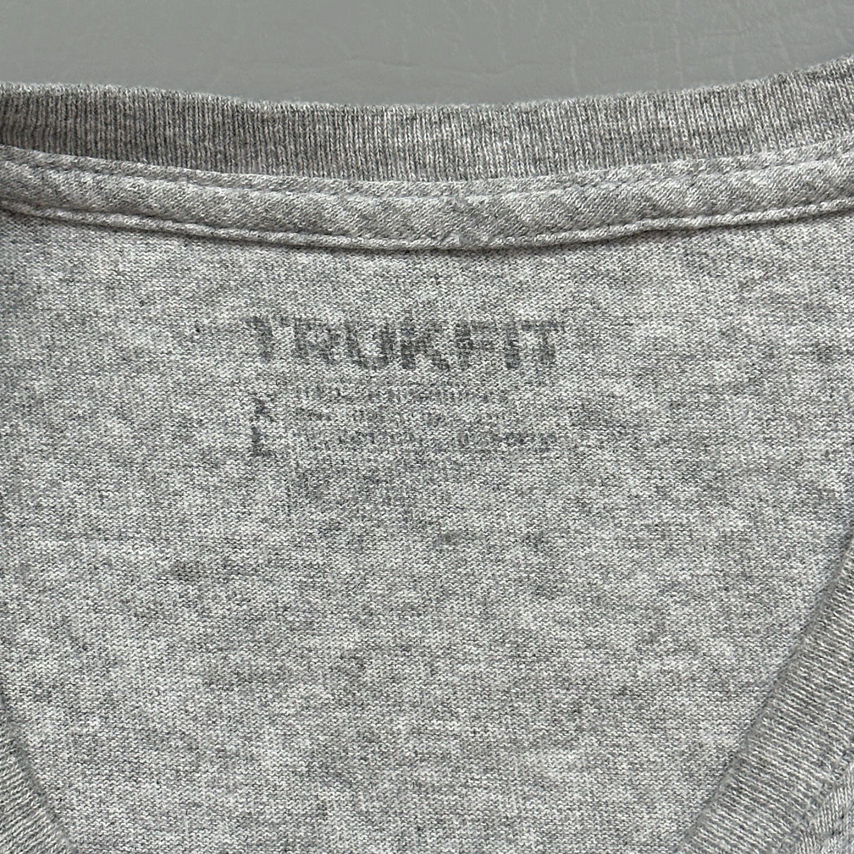 Vintage VINTAGE Trukfit Shirt XL Mens Gray Graphic Print Hip Hop Skate Street Wear Lil Wayne Size US XL / EU 56 / 4 - 6 Thumbnail