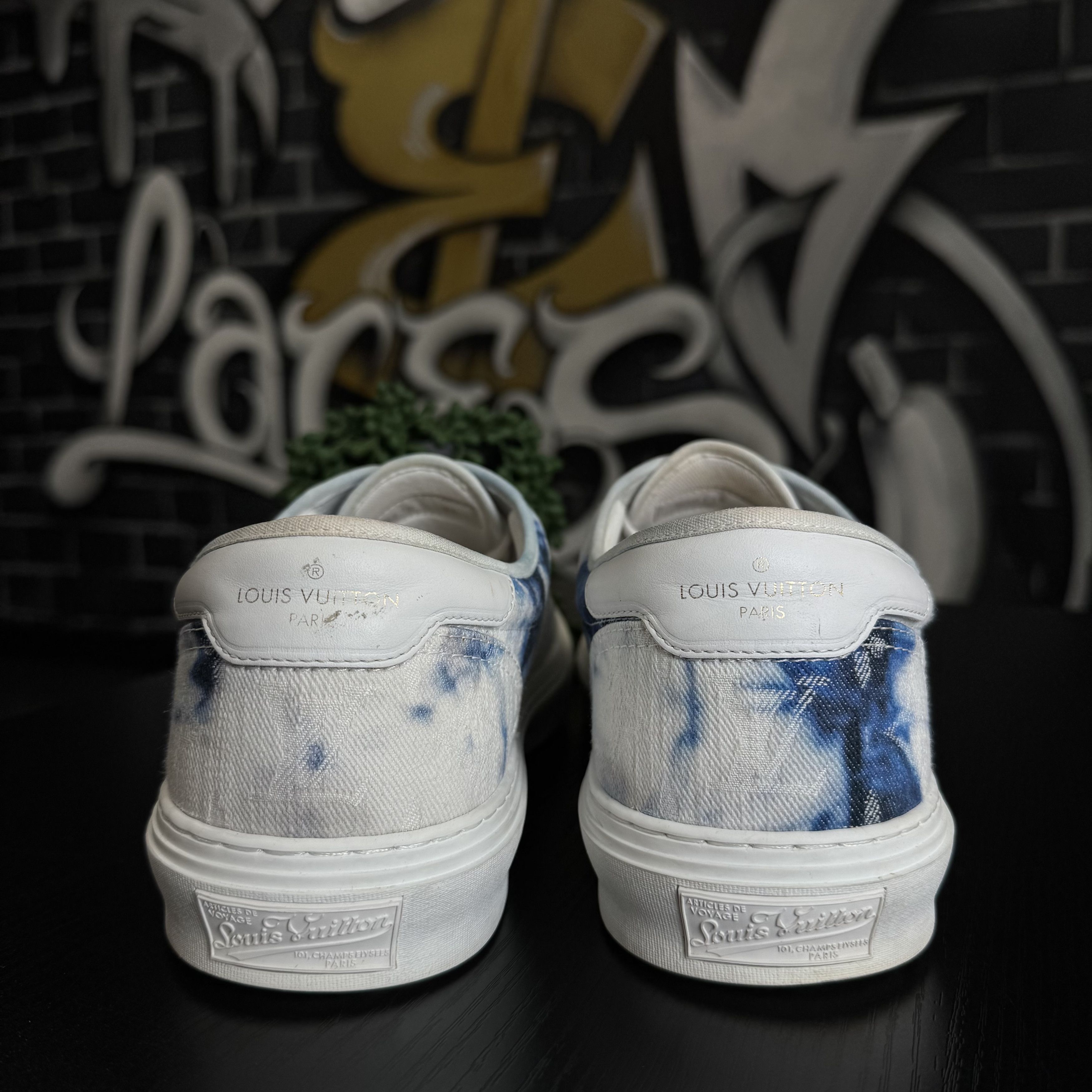 Louis Vuitton LOUIS VUITTON TROCADERO TIE DYE DENIM Size US 9 / EU 42 - 4 Thumbnail