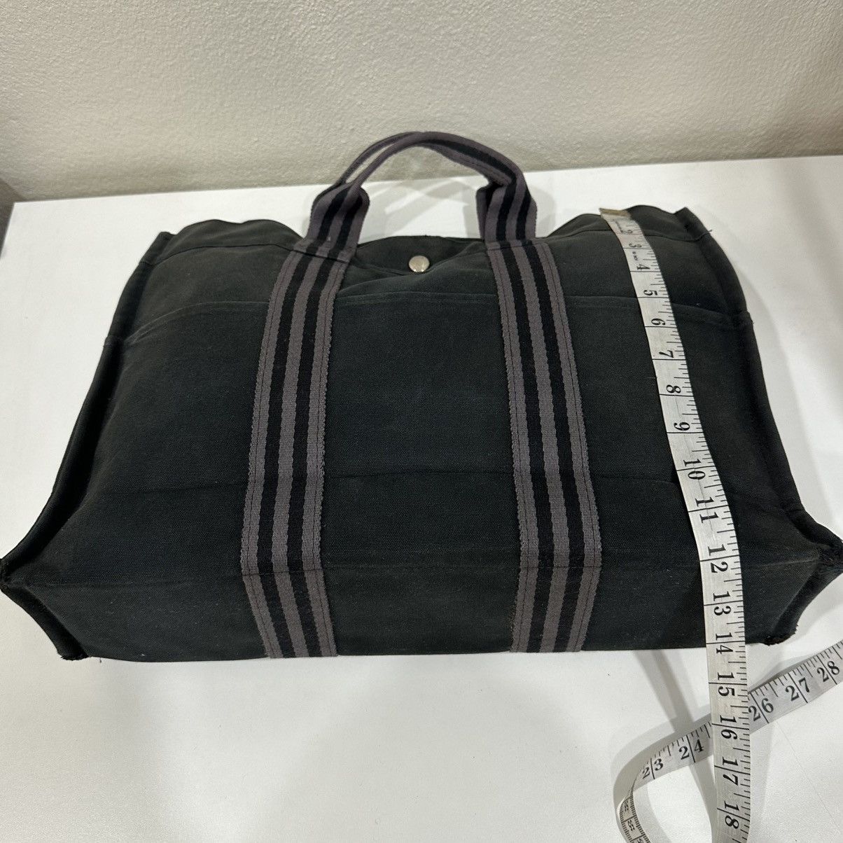 Hermes ‼️LASTDROP‼️ HEMRES FOURRE TOUT MM CANVAS HAND TOTE BAG Size ONE SIZE - 7 Thumbnail
