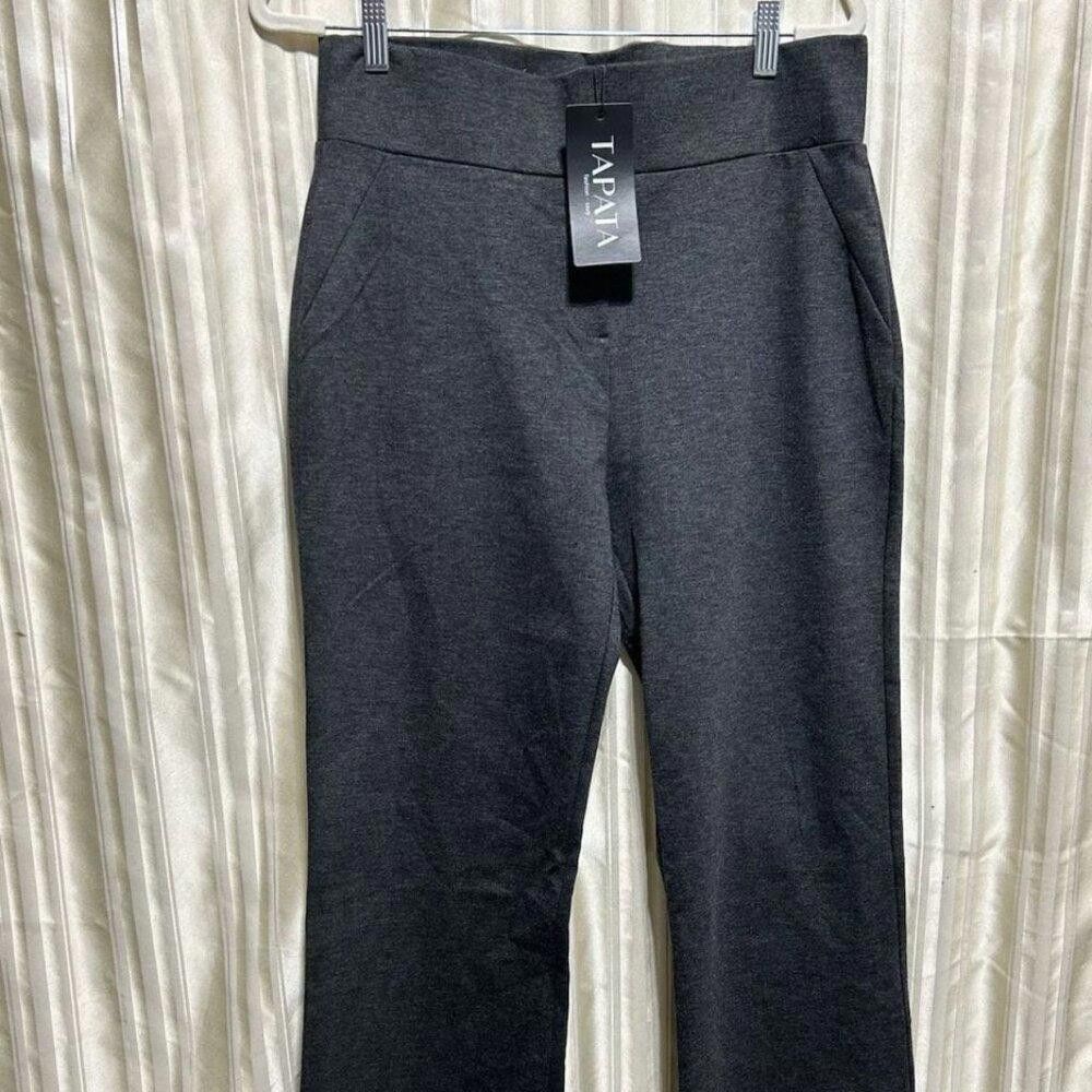 Designer Tapata Women's High-Waisted Stretchy Pants - Size Large (14) Size 36" / US 14 / IT 50 - 1 Thumbnail