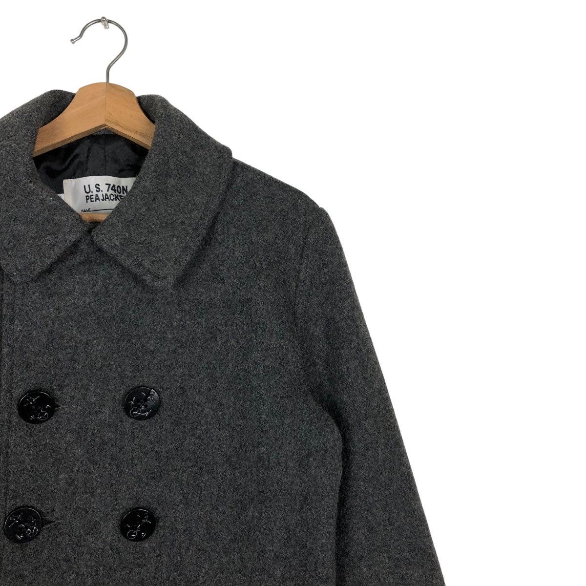 Schott 🔥Double Collar U.S.740N Pea Jacket Schott Made in USA Size US S / EU 44-46 / 1 - 6 Thumbnail
