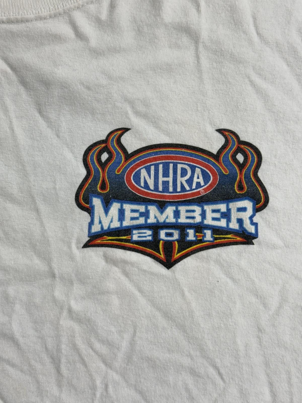 Anvil NHRA Member Drag Racing T-shirt 2011 National Dragster XL Size US XL / EU 56 / 4 - 6 Thumbnail