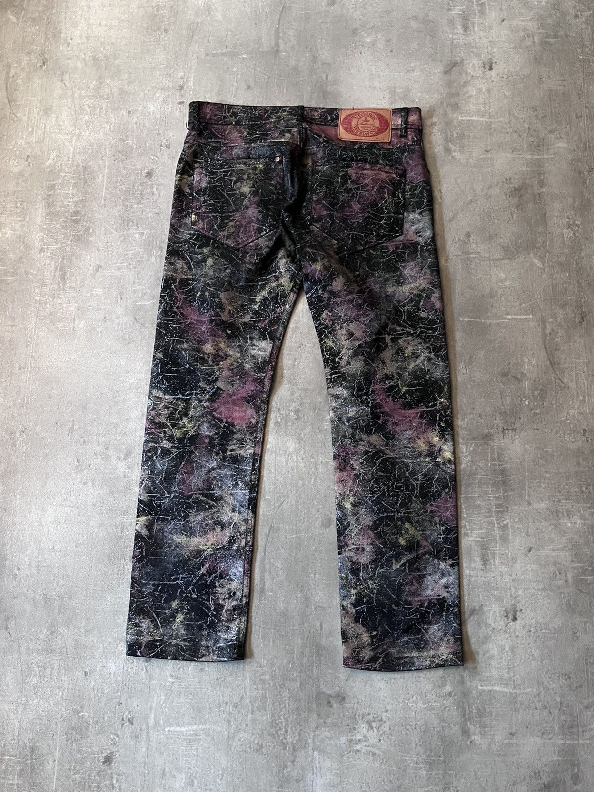 Vivienne Westwood Vivienne Westwood S/S 01 marbles jeans red label waxed feel Size US 32 / EU 48 - 7 Thumbnail