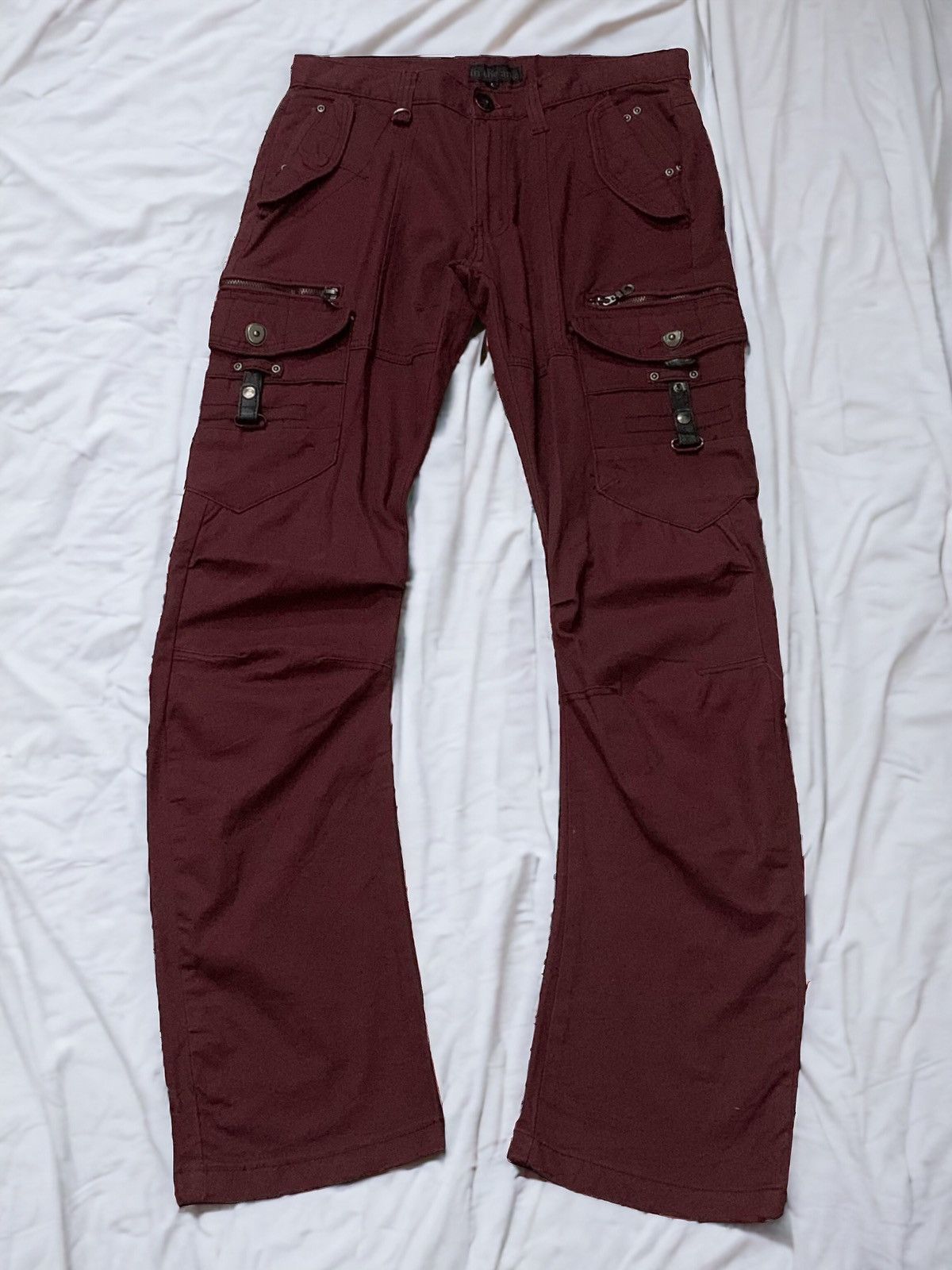 In The Attic × Le Grande Bleu (L.G.B.) In the attic Japan Multi Pocket Curved Leg Bondage Cargo Size US 31 - 1 Thumbnail