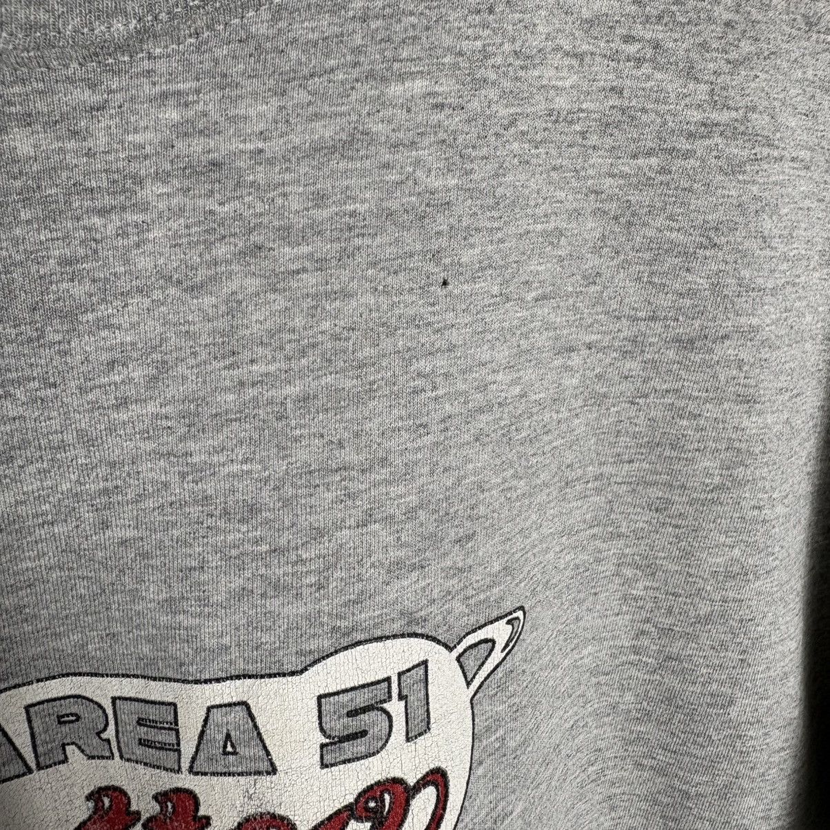 Vintage Vintage 00s Area 51 Tattoo Alien Graphic T-Shirt Size US L / EU 52-54 / 3 - 6 Thumbnail