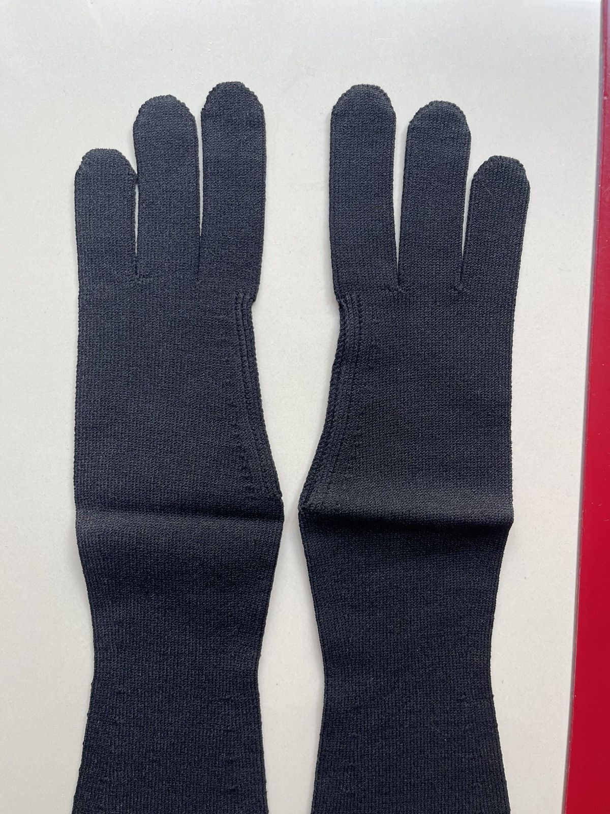 Issey Miyake Black Gloves Size ONE SIZE - 4 Thumbnail