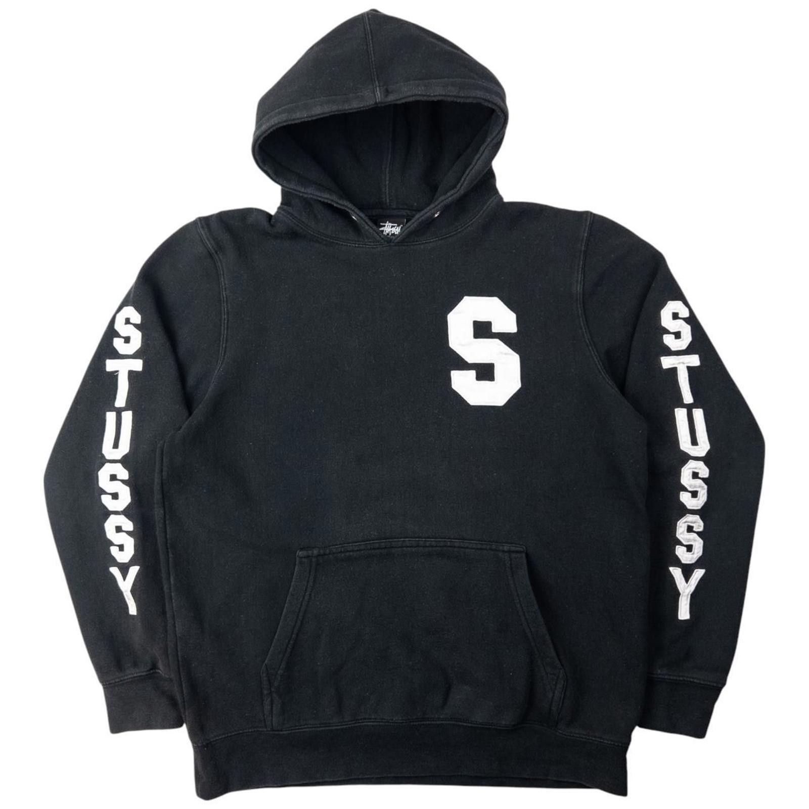 Vintage Stussy College Hoodie Size M