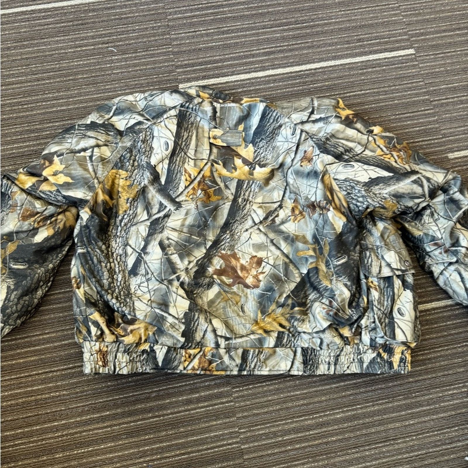 Realtree × Vintage × Woolrich Woolen Mills Woolrich Camouflage Puffer Jacket for Outdoor Activities Size US L / EU 52-54 / 3 - 6 Thumbnail