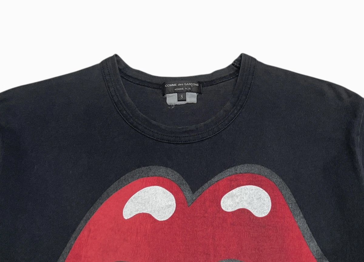 Comme des Garcons Rare Vintage Comme Des Garcons Rolling Stones T-shirt 2005s Size US S / EU 44-46 / 1 - 3 Thumbnail