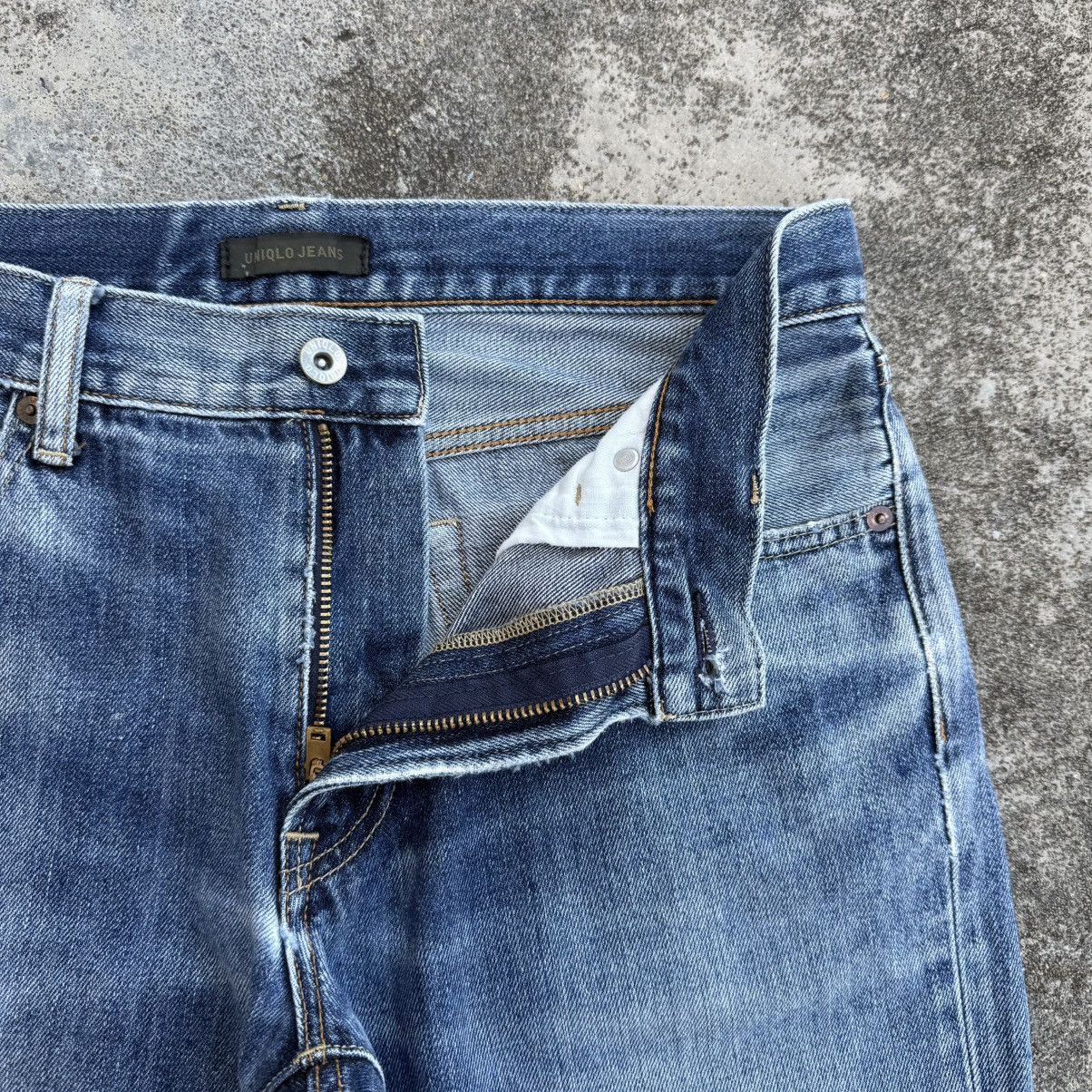 Japanese Brand × Jean × Vintage VINTAGE JAPANESE FADED RIPPED JEAN DENIM PANTS Size US 32 / EU 48 - 6 Thumbnail