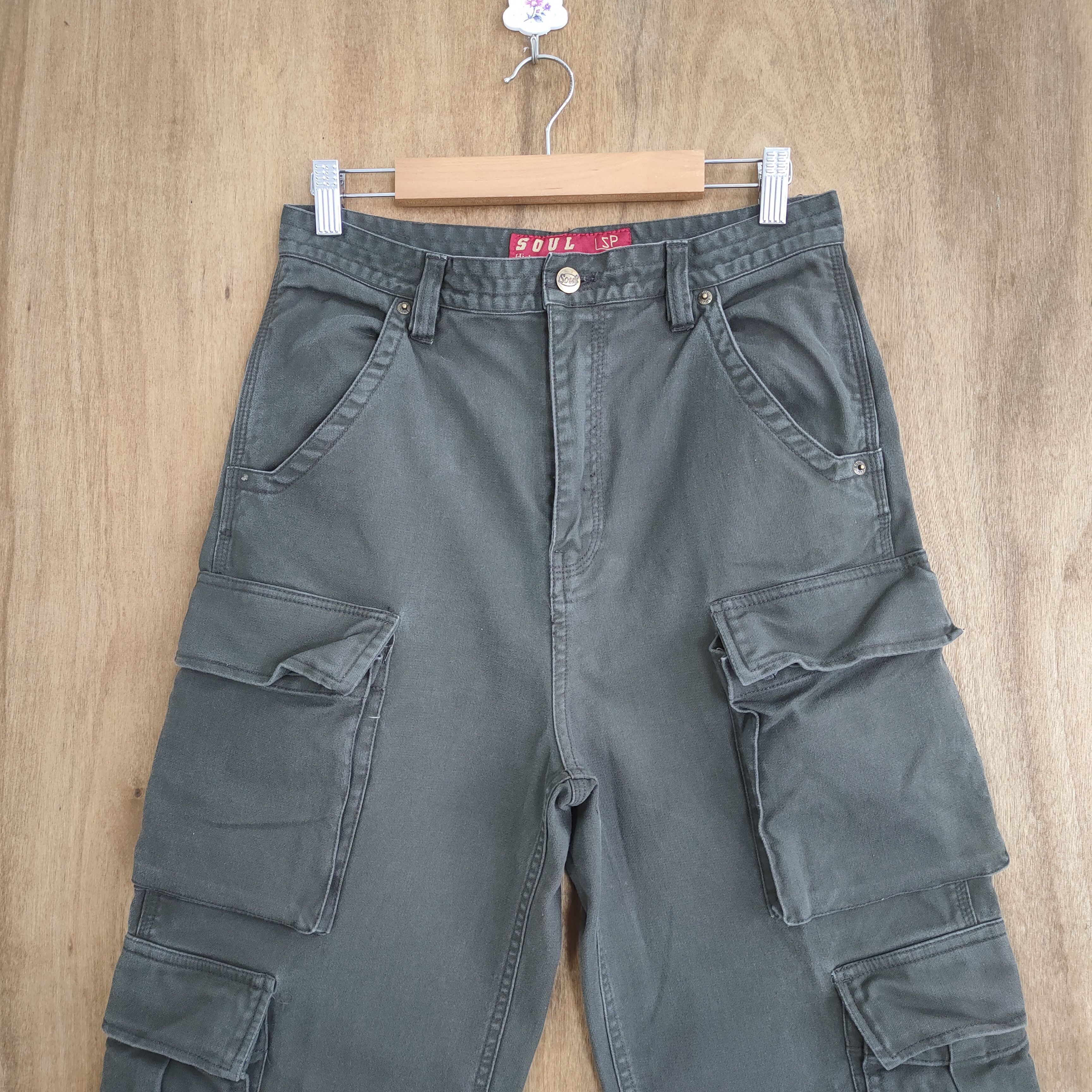 Triple 5 Soul SOUL 8 POCKET CARGO PANTS Size US 29 - 2 Thumbnail
