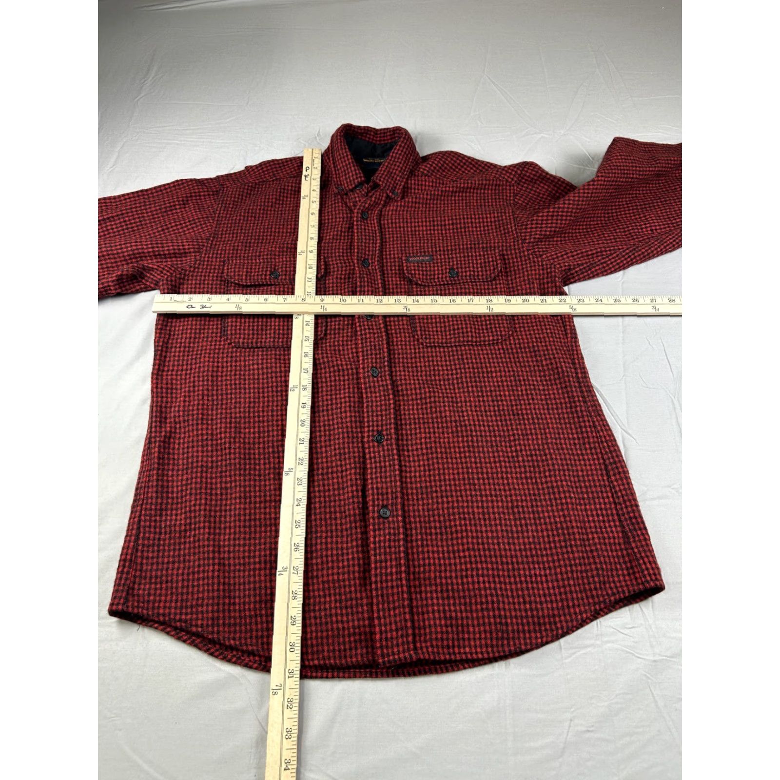 Vintage VINTAGE Woolrich Shirt Mens M Red Check Flannel Button Long Sleeve Buffalo Plaid Size US M / EU 48-50 / 2 - 6 Thumbnail