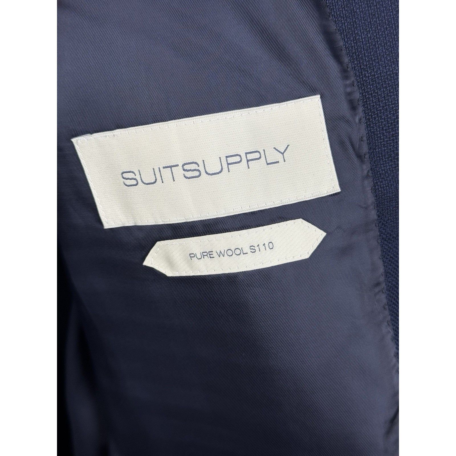 Suitsupply SUITSUPPLY Lazio Men's Suit Set Size 42 Slim Fit Wool S110 2 Size 42R - 6 Thumbnail