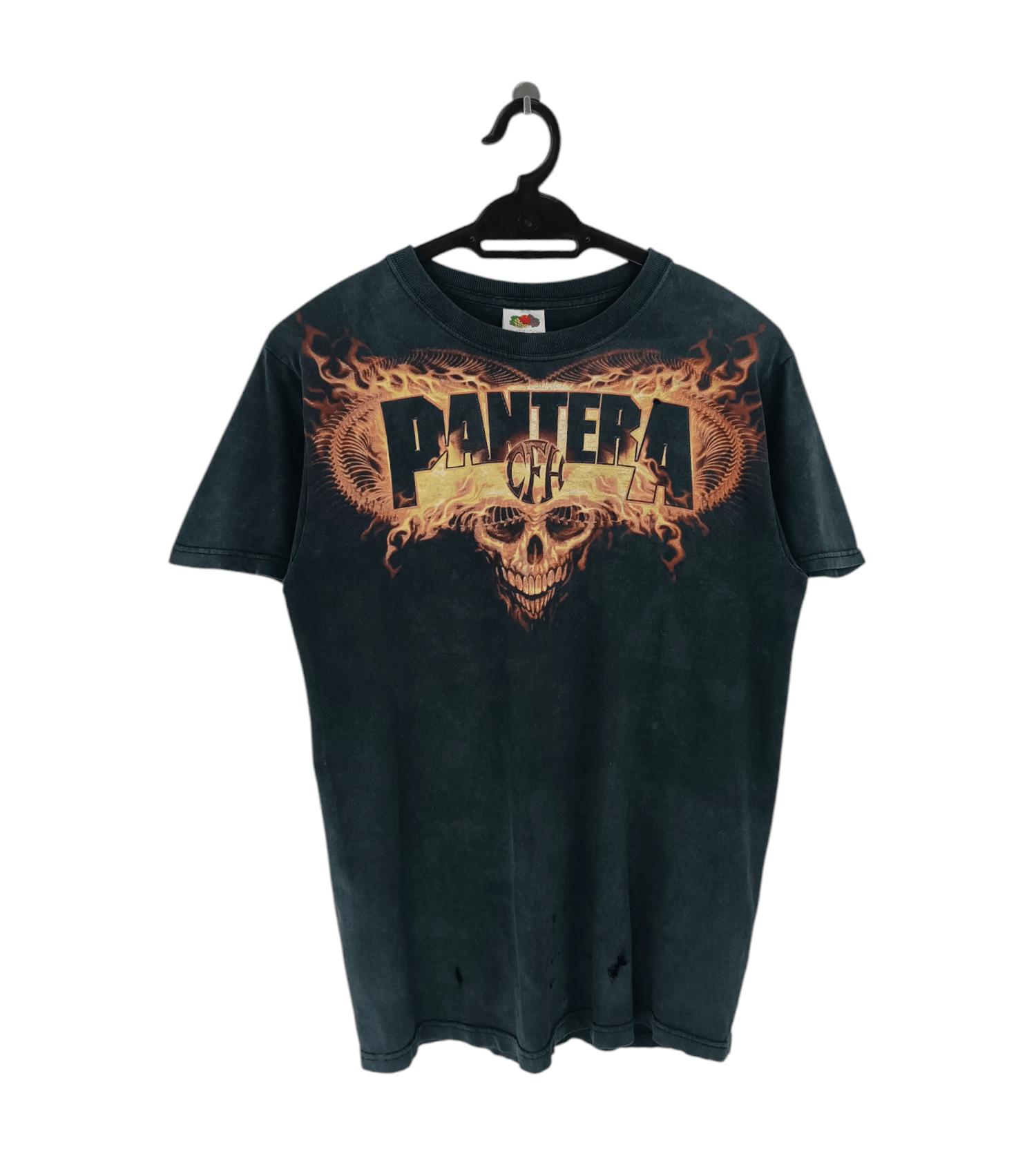 Band Tees THRASHED FADED VINTAGE 2000s PANTERA COWBOYS FROM HELL TEE Size US S / EU 44-46 / 1 - 1 Thumbnail