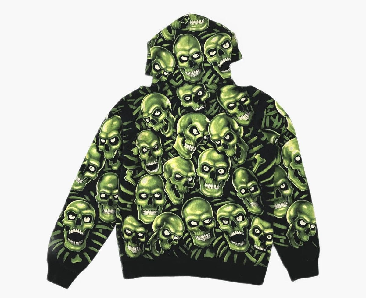 Supreme Supreme skull pile hooded sweatershirt hoodie Size US M / EU 48-50 / 2 - 2 Thumbnail
