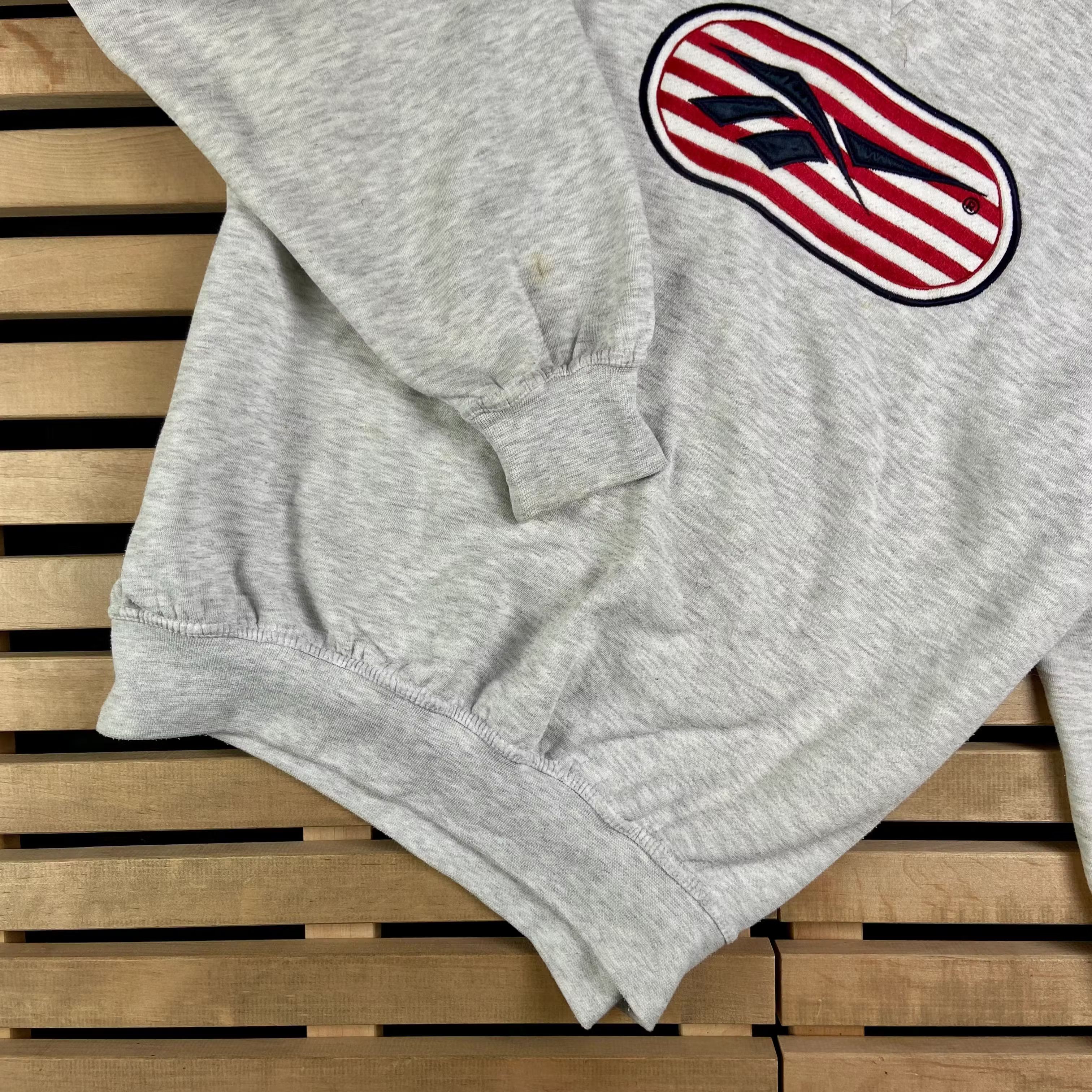 Reebok × Vintage Mens Sweatshirt Reebok Vintage Size M Big Logo Size US M / EU 48-50 / 2 - 3 Thumbnail
