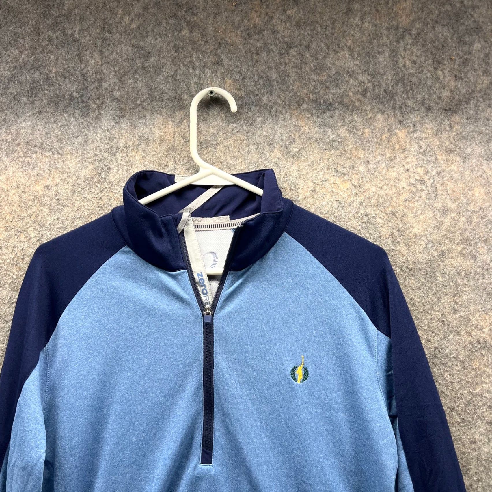 Vintage Zero Restriction Sweatshirt Men M Blue 1/4 Zip Pullover Golf Athletic Size US M / EU 48-50 / 2 - 5 Thumbnail