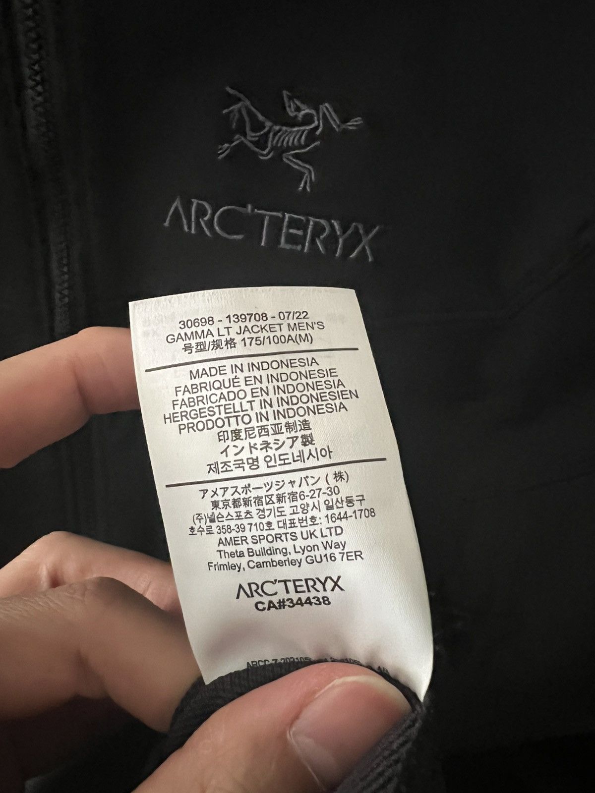 Arc'teryx Arcteryx Gamma LT Jacket Mens Size US M / EU 48-50 / 2 - 6 Thumbnail