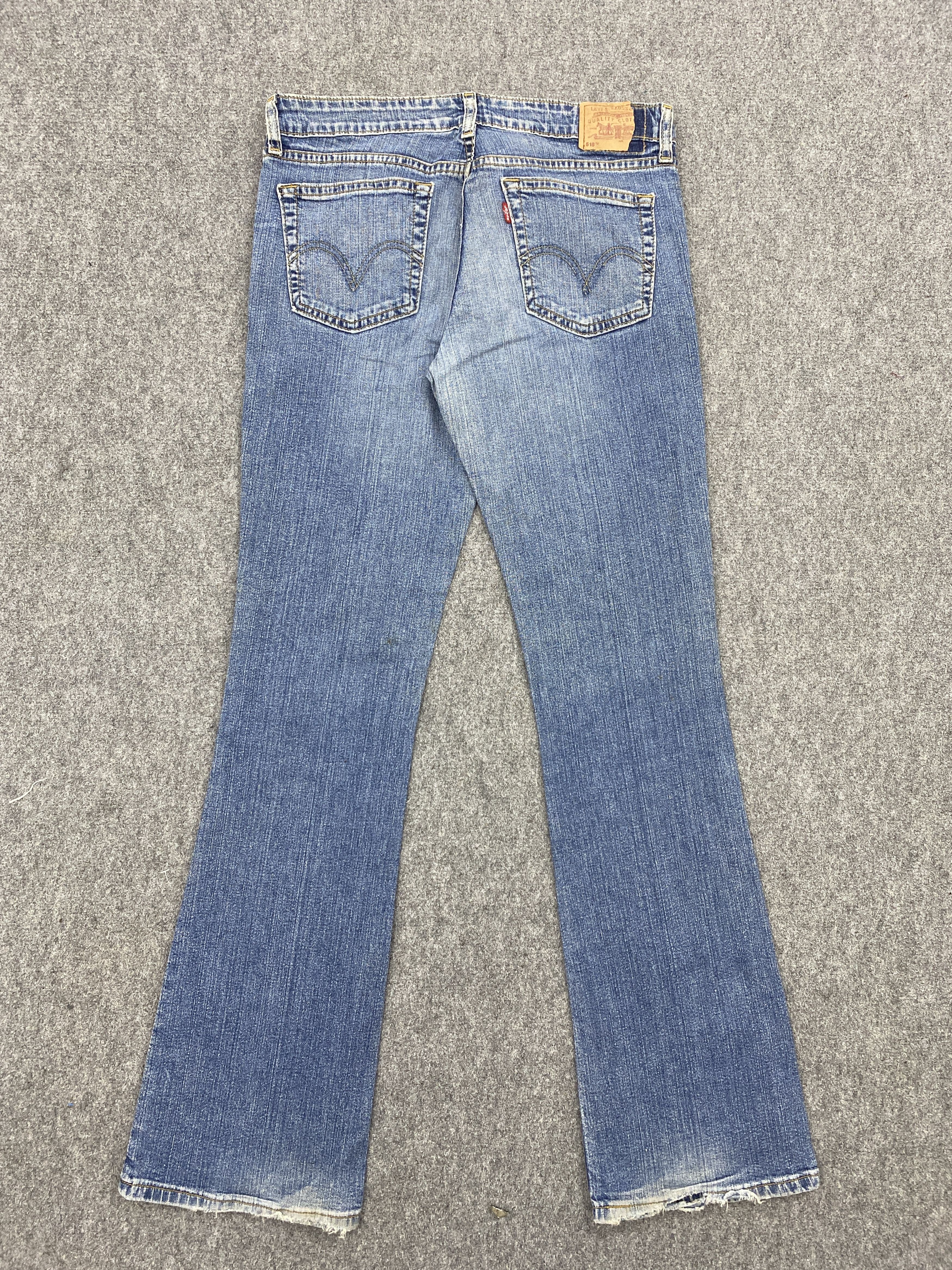 Levi's Vintage Levis 518 Superlow Bootcut Jeans DP2615 Size US 31 - 3 Thumbnail