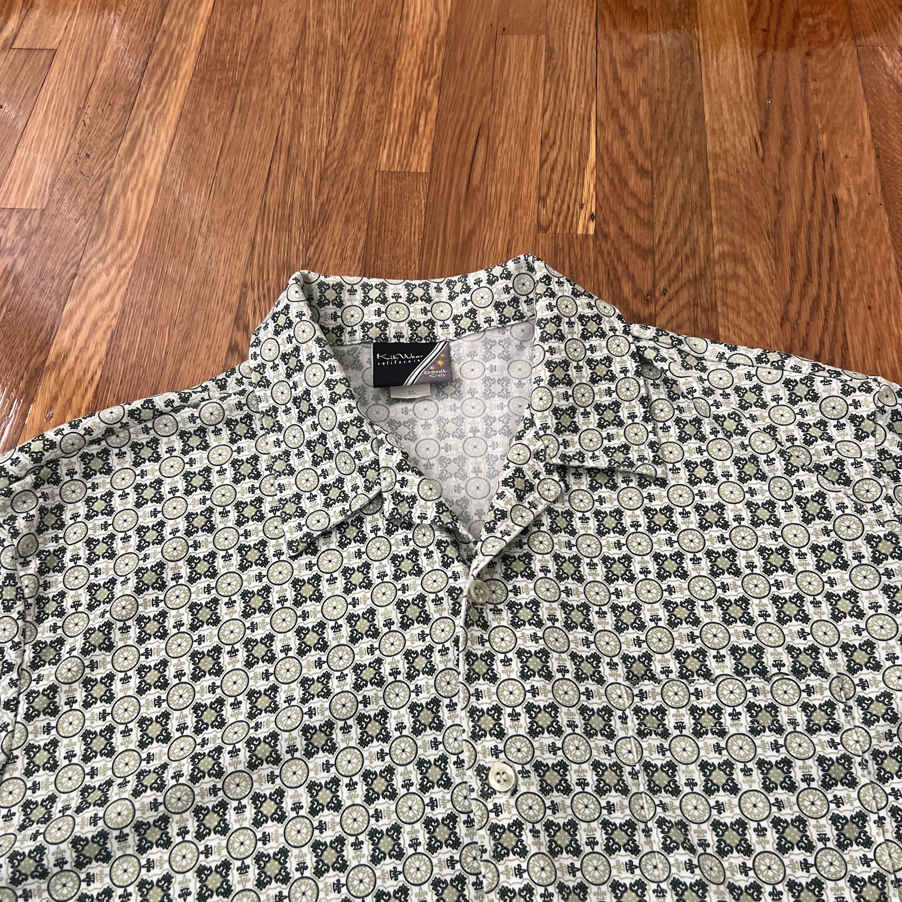 Other Vintage 90s Kik Wear Cali 100% Poly Skater Y2K Shirt Size US XL / EU 56 / 4 - 2 Thumbnail