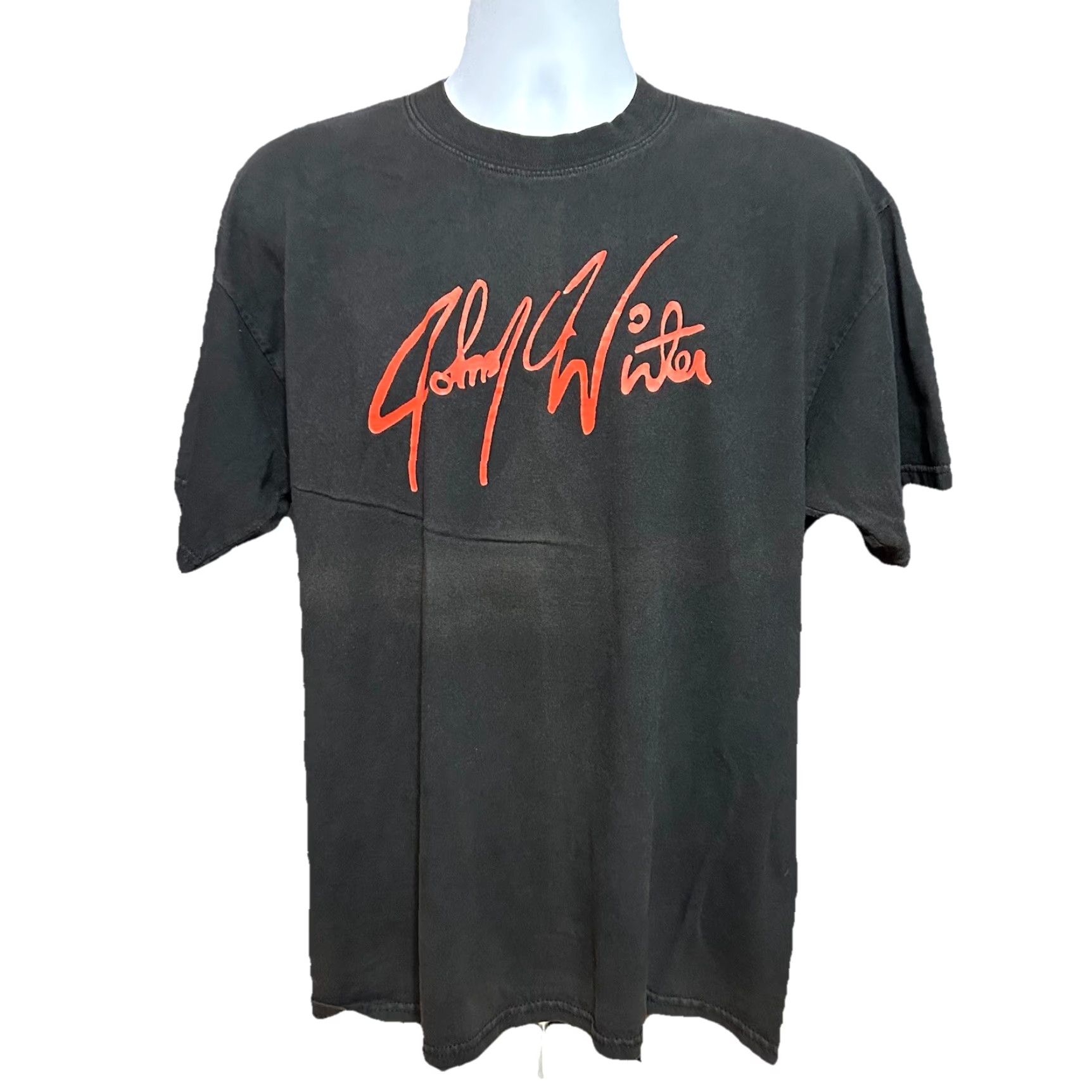 Vintage VINTAGE Johnny Winter Cross Country Tour 2000 Shirt Men XL Black Short Sleeve Size US XL / EU 56 / 4 - 2 Thumbnail