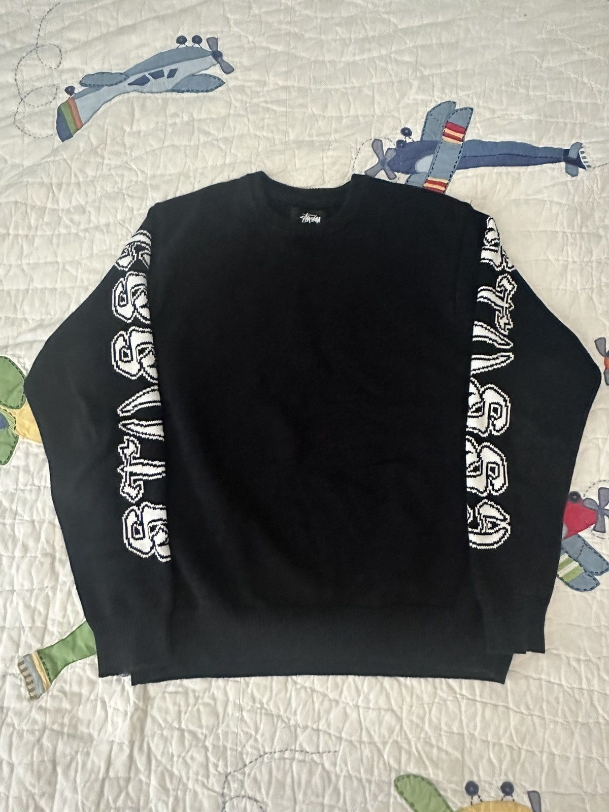 Stussy Stussy Gothic Knit Sweater | Grailed