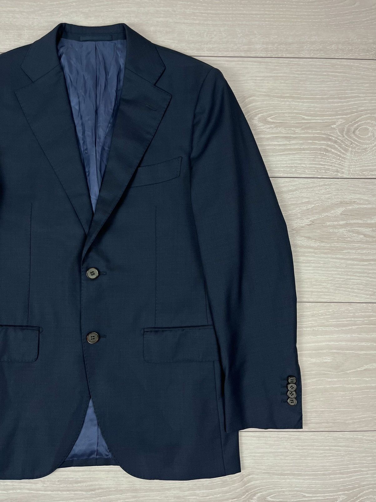 Suitsupply Suitsupply Vitale Barberis Lazio Blue Blazer Jacket Size 44R - 2 Thumbnail