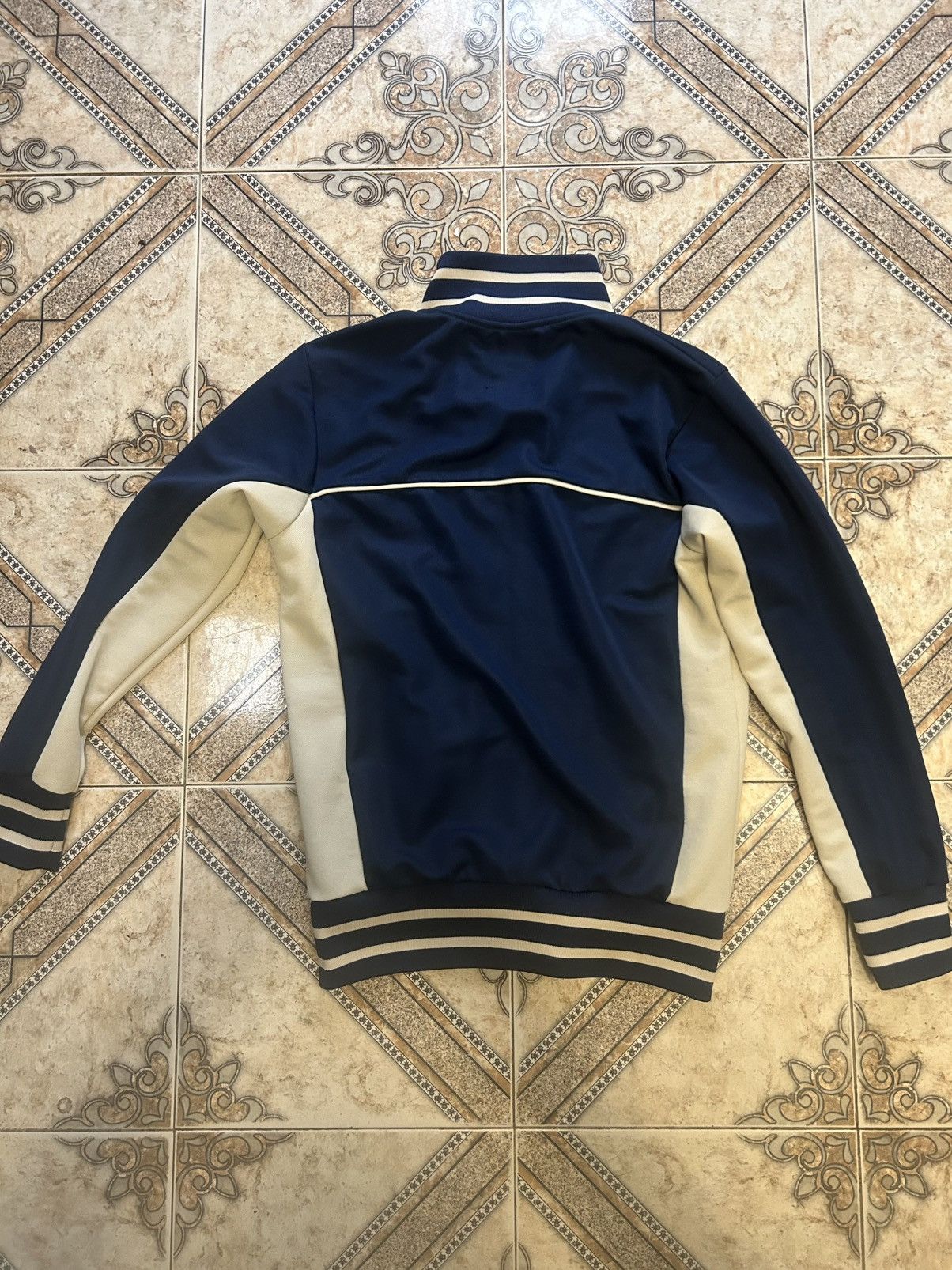 Palm Angels Palm Angels Navy Weed Track Jacket - Size Small Size US S / EU 44-46 / 1 - 4 Thumbnail