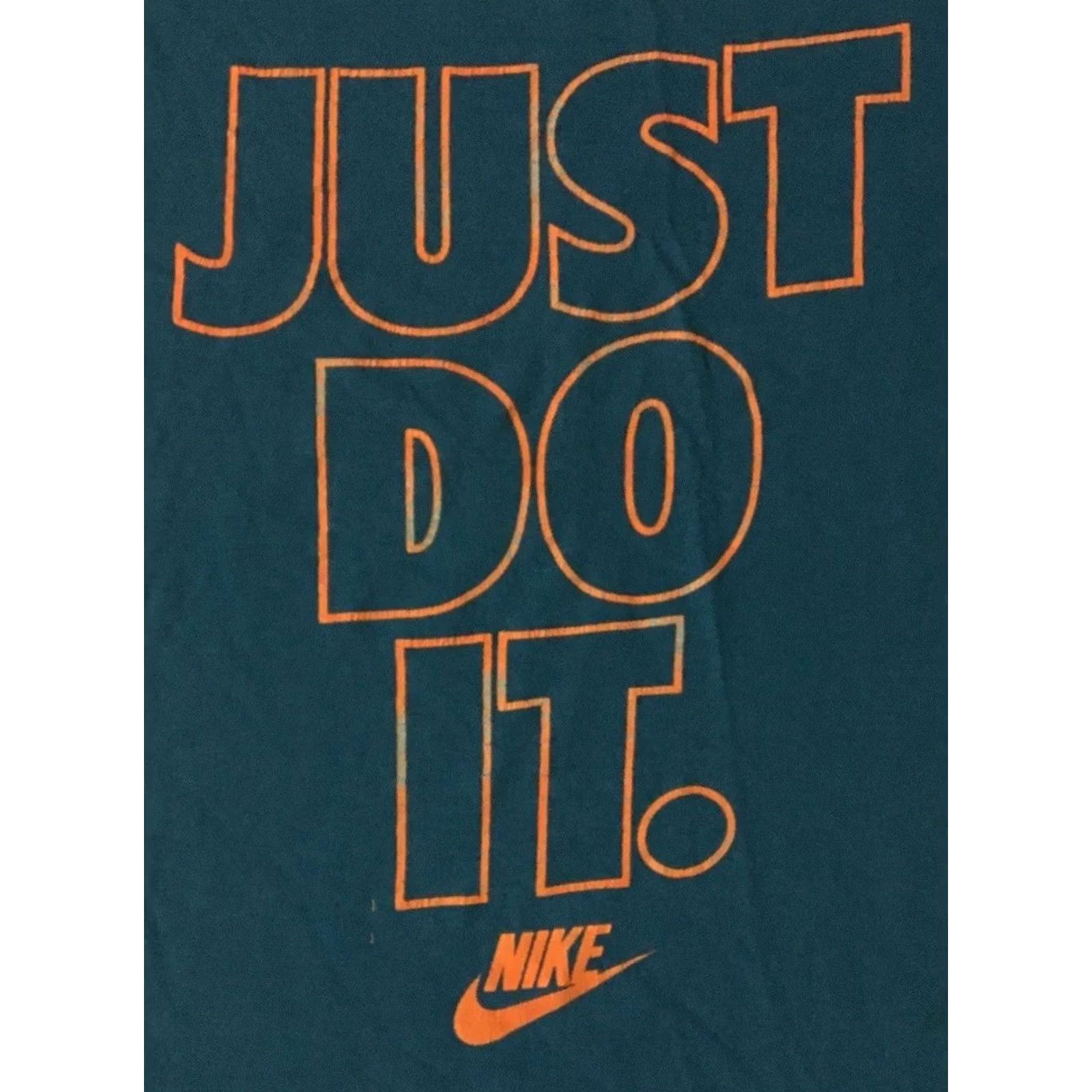 Nike Nike Tank Top S M USA Swoosh 80s 90s Vintage Grunge Hip Hop Just Do It Blue Sleeveless T-Shirt Men Size US S / EU 44-46 / 1 - 2 Thumbnail