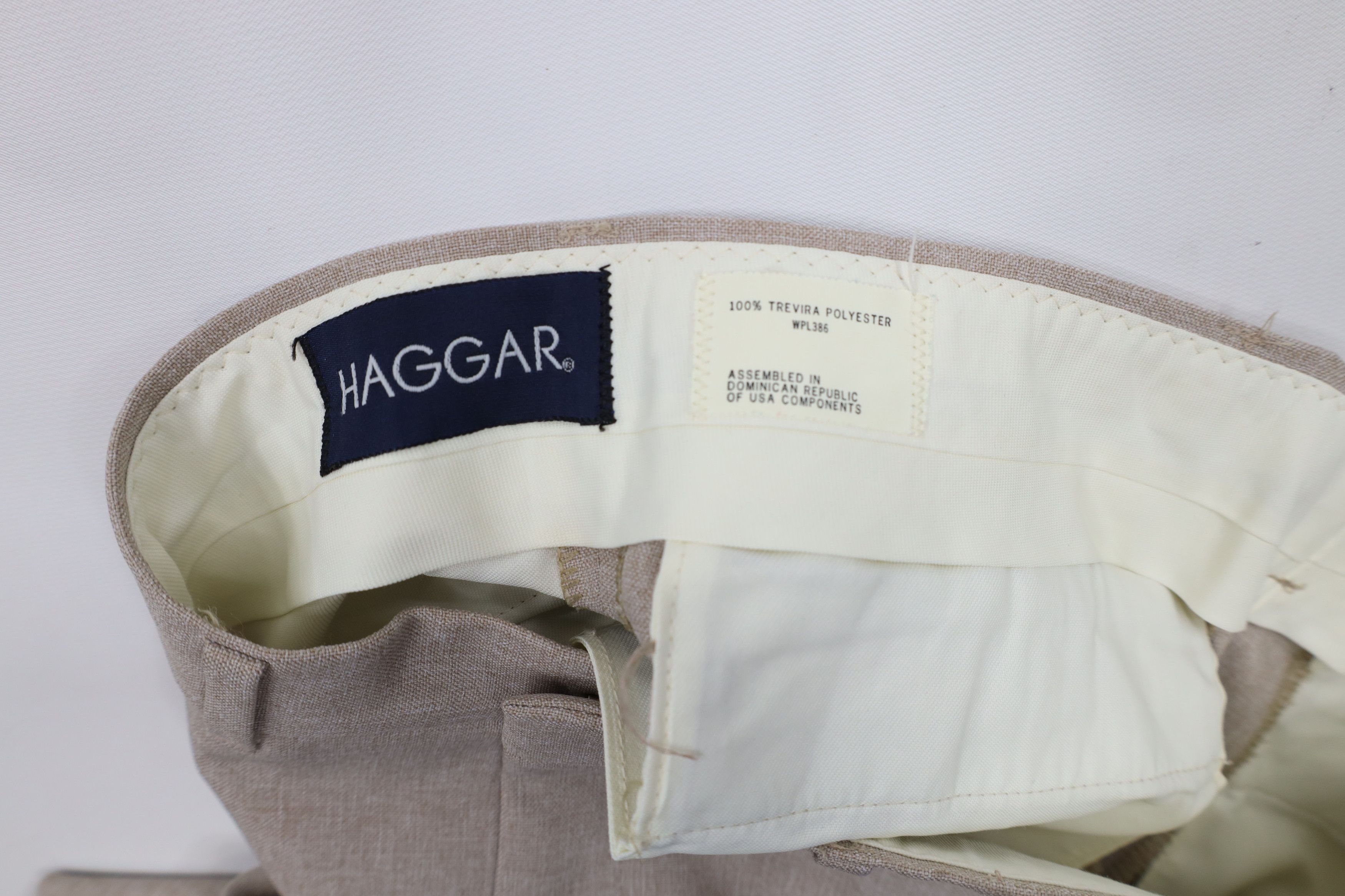 Vintage Vintage 70s Streetwear Wide Leg Chino Pants Oatmeal Brown Size US 30 / EU 46 - 9 Thumbnail