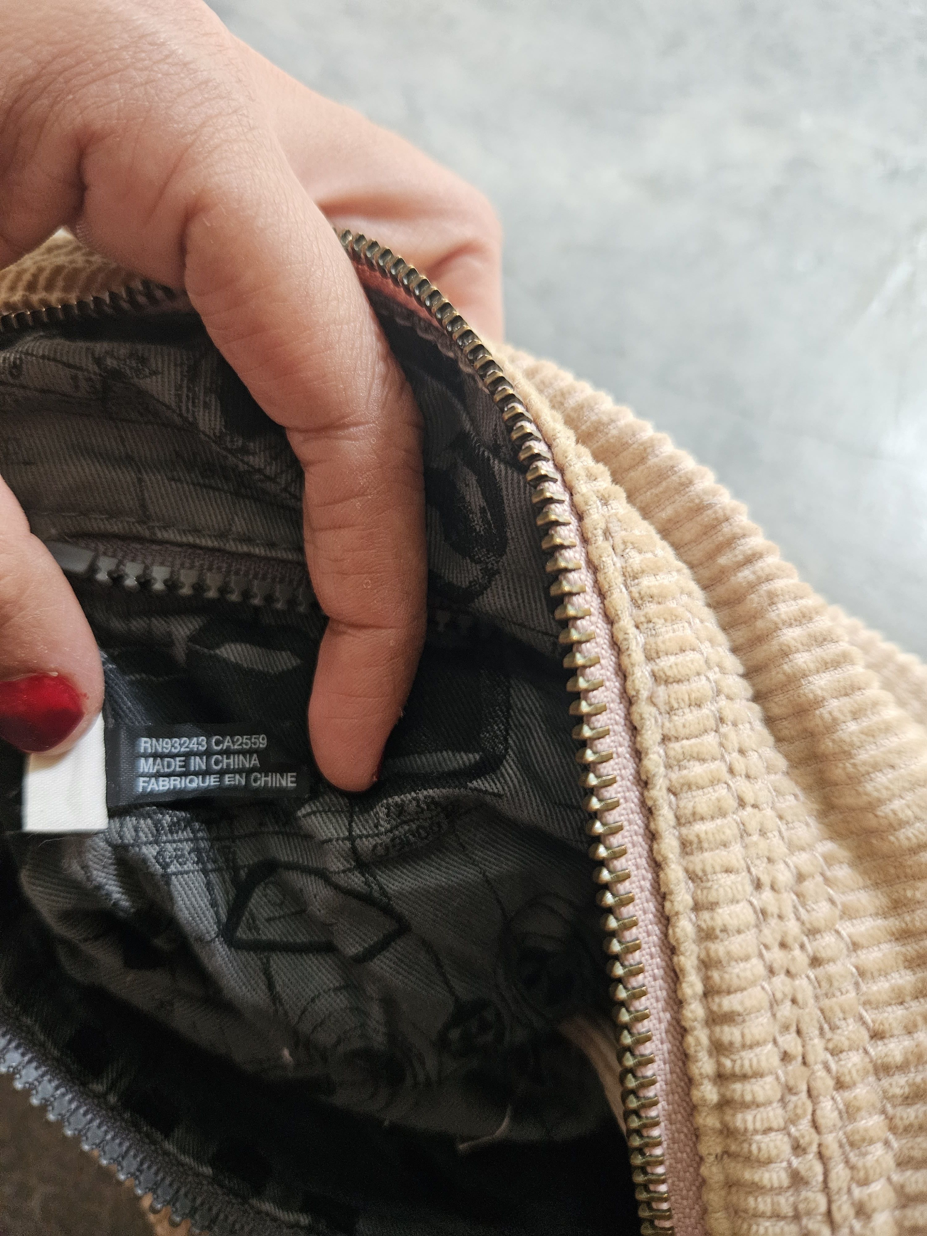 Diesel VTG DIESEL banana corduroy bag Size ONE SIZE - 4 Thumbnail