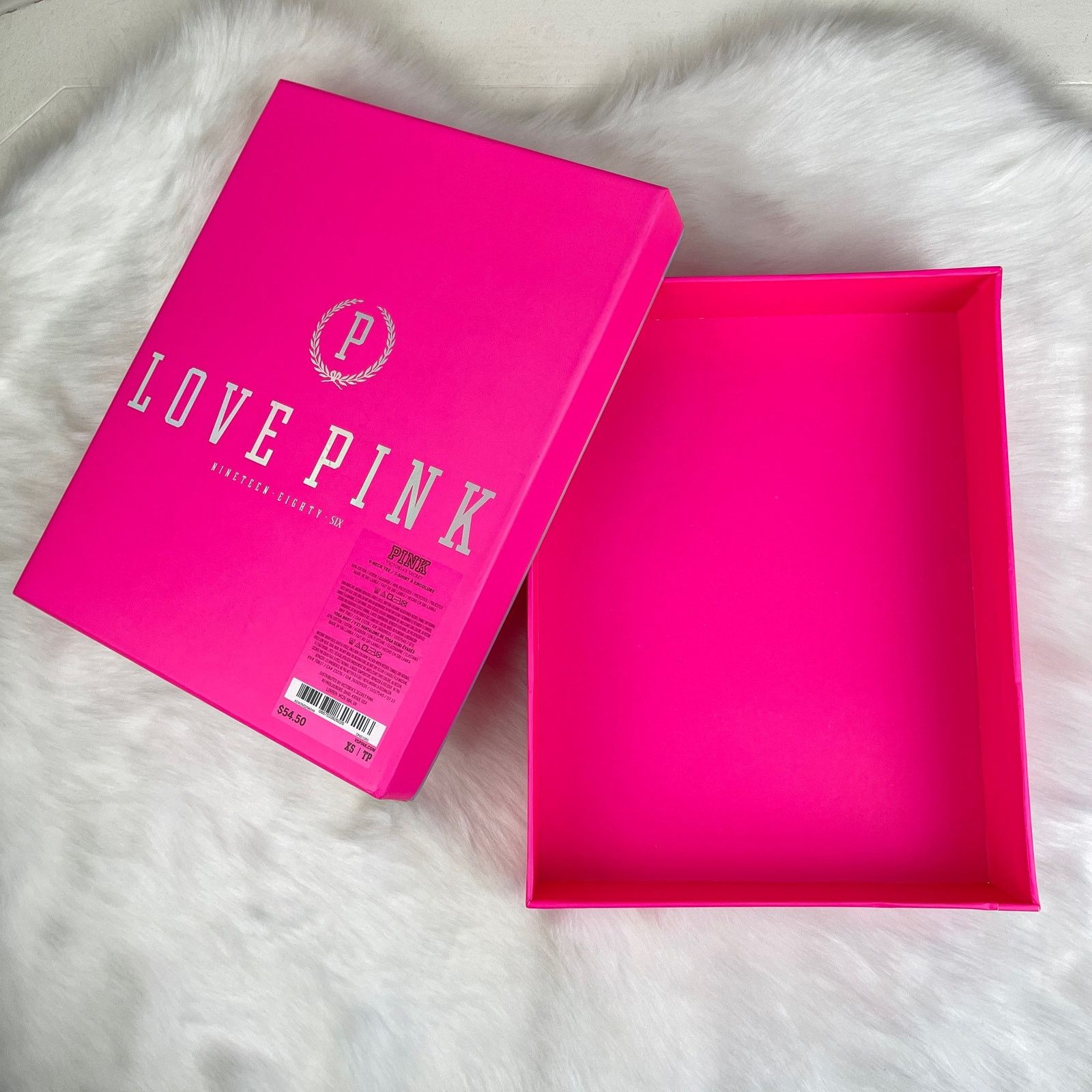 Victoria's Secret Victoria’s Secret PINK Storage Gift Decor Box Silver Bow Size ONE SIZE - 8 Thumbnail