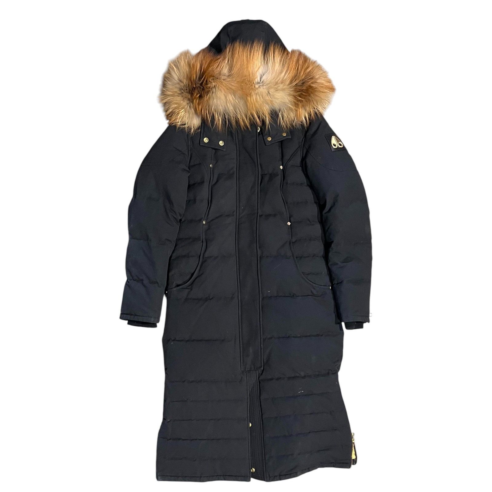 Moose Knuckles Moose Knuckle Black Fur Woman Jacket Size S / US 4 / IT 40 - 1 Preview