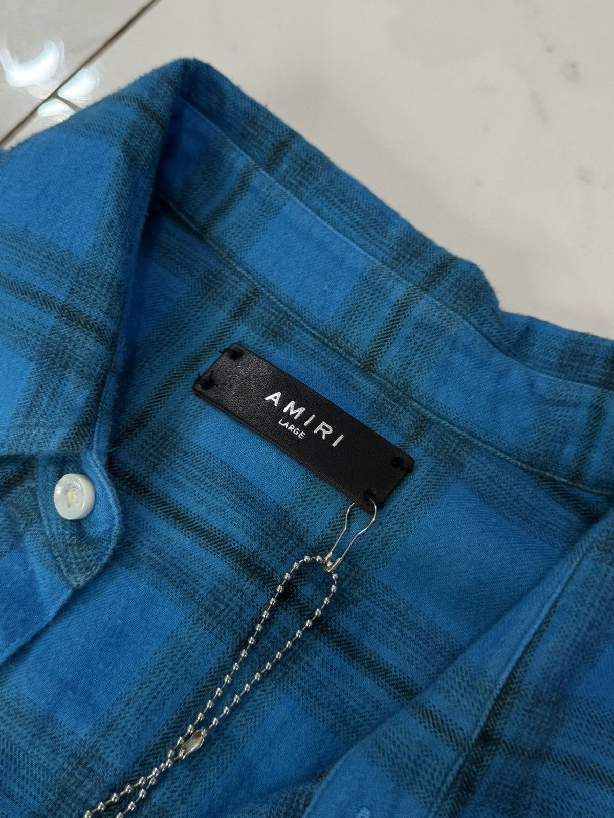 Amiri Amiri Bleach Floral Plaid Flannel Size US L / EU 52-54 / 3 - 9 Thumbnail